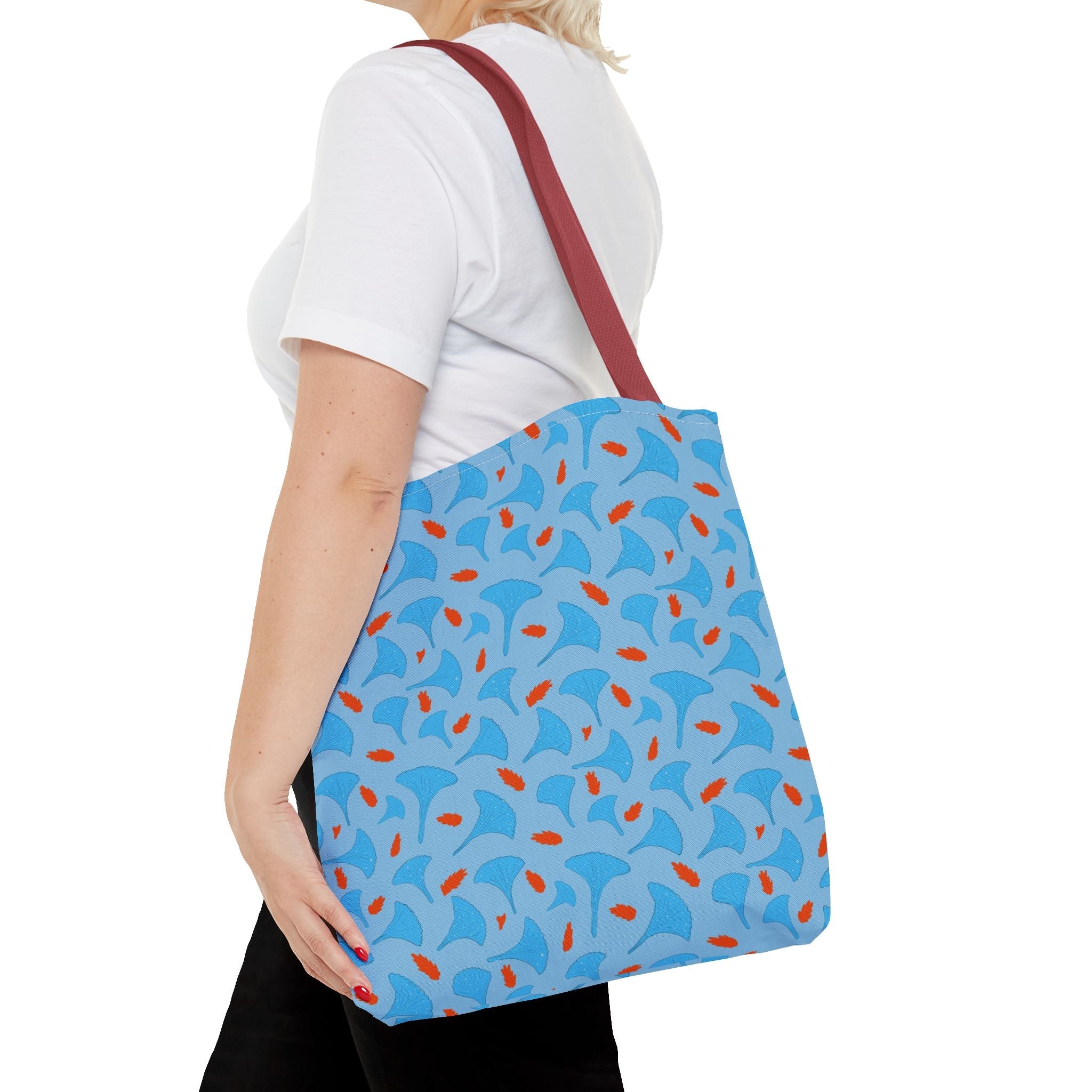 Blue Orange Breeze Original Art Tote Bag (AOP) Printify