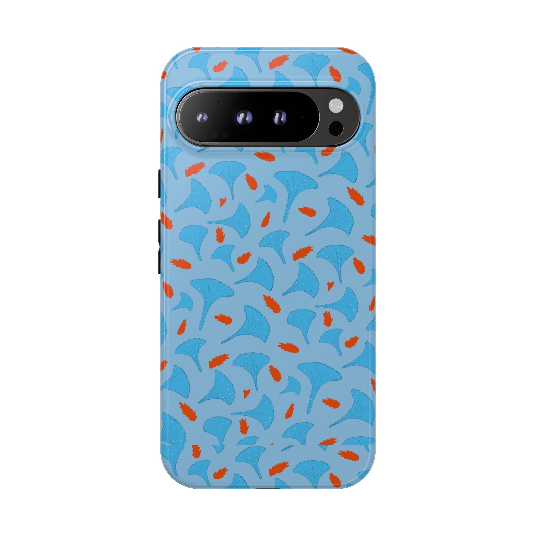 Blue Orange Odd Shape Themed Tough Cases Printify