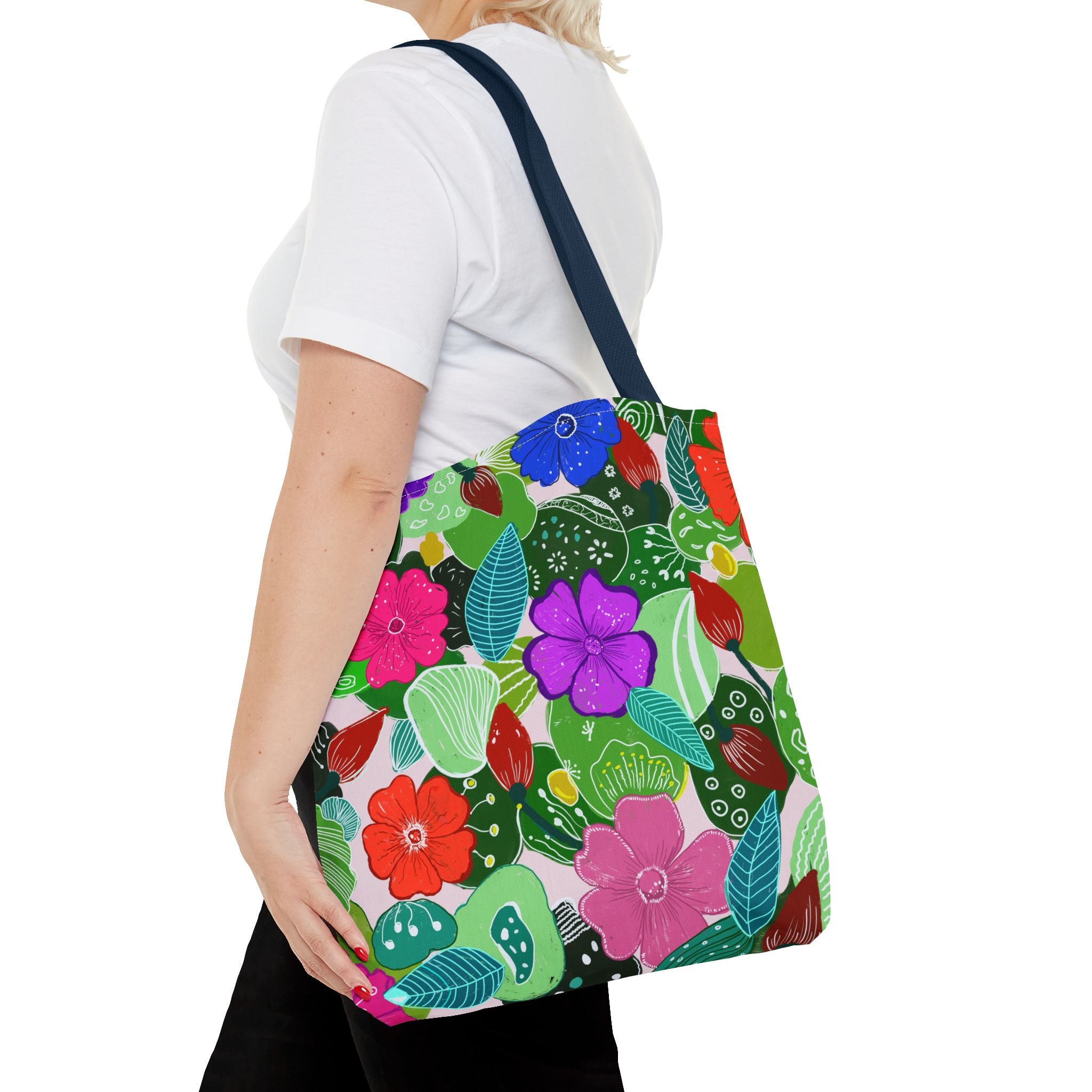 Multicolor Botanic Tote Bag