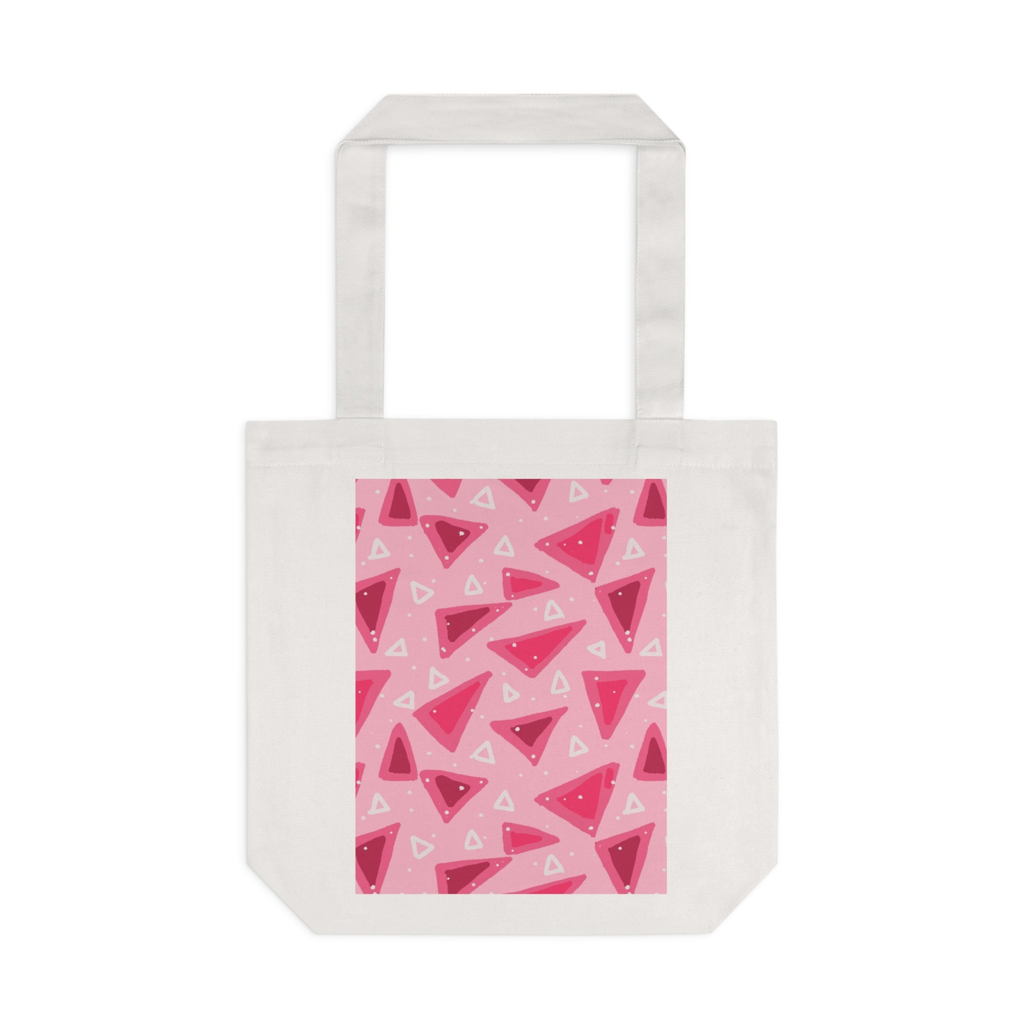 Geometric Hand Designed Print Cotton Tote Bag Printify
