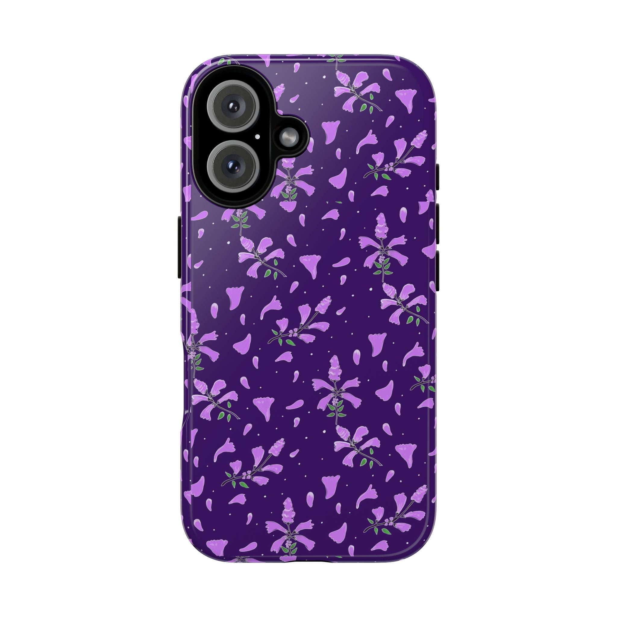 Purple Wild Flower Tough Phone Cases Printify