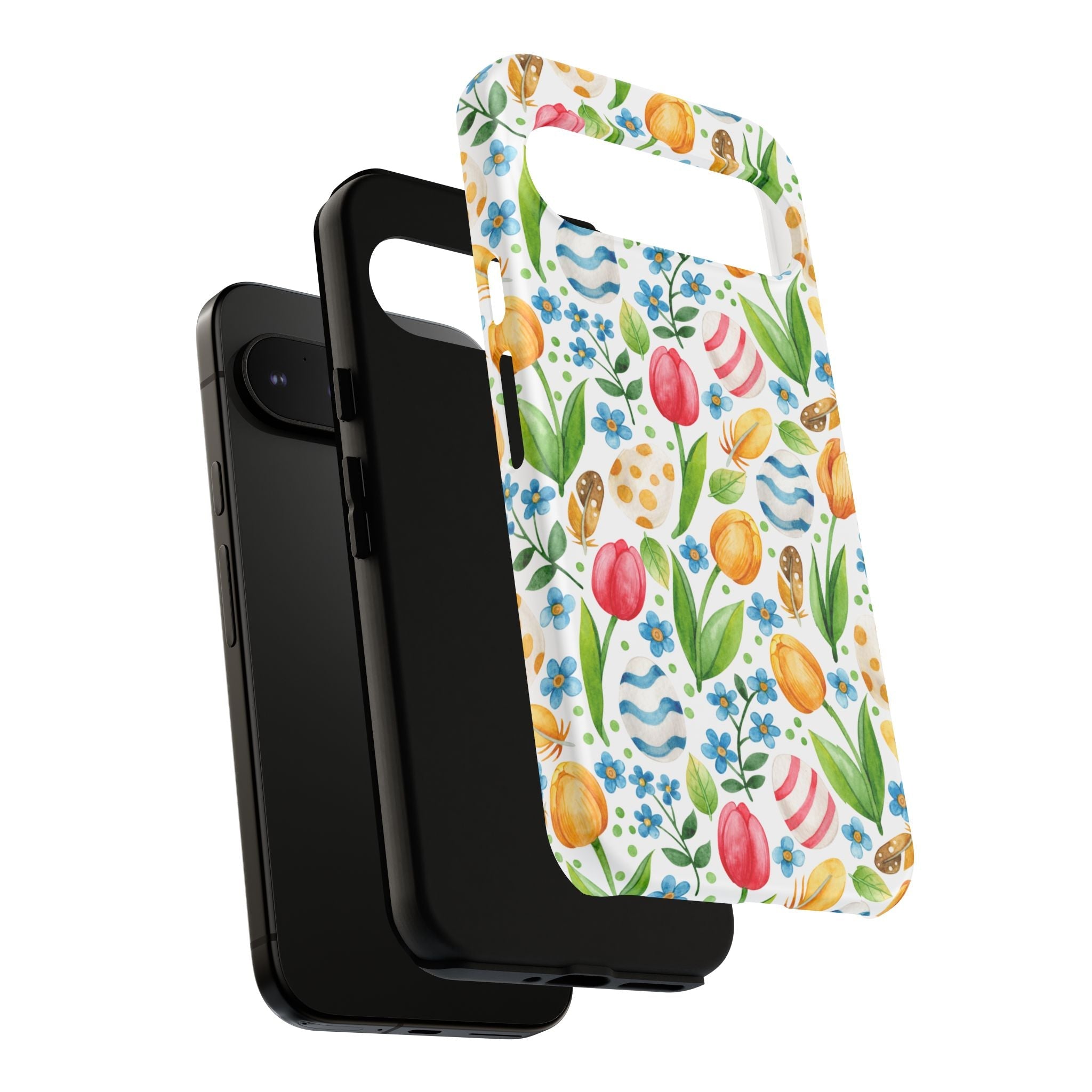 Cute Tulip Egg Theme Tough Cases Printify