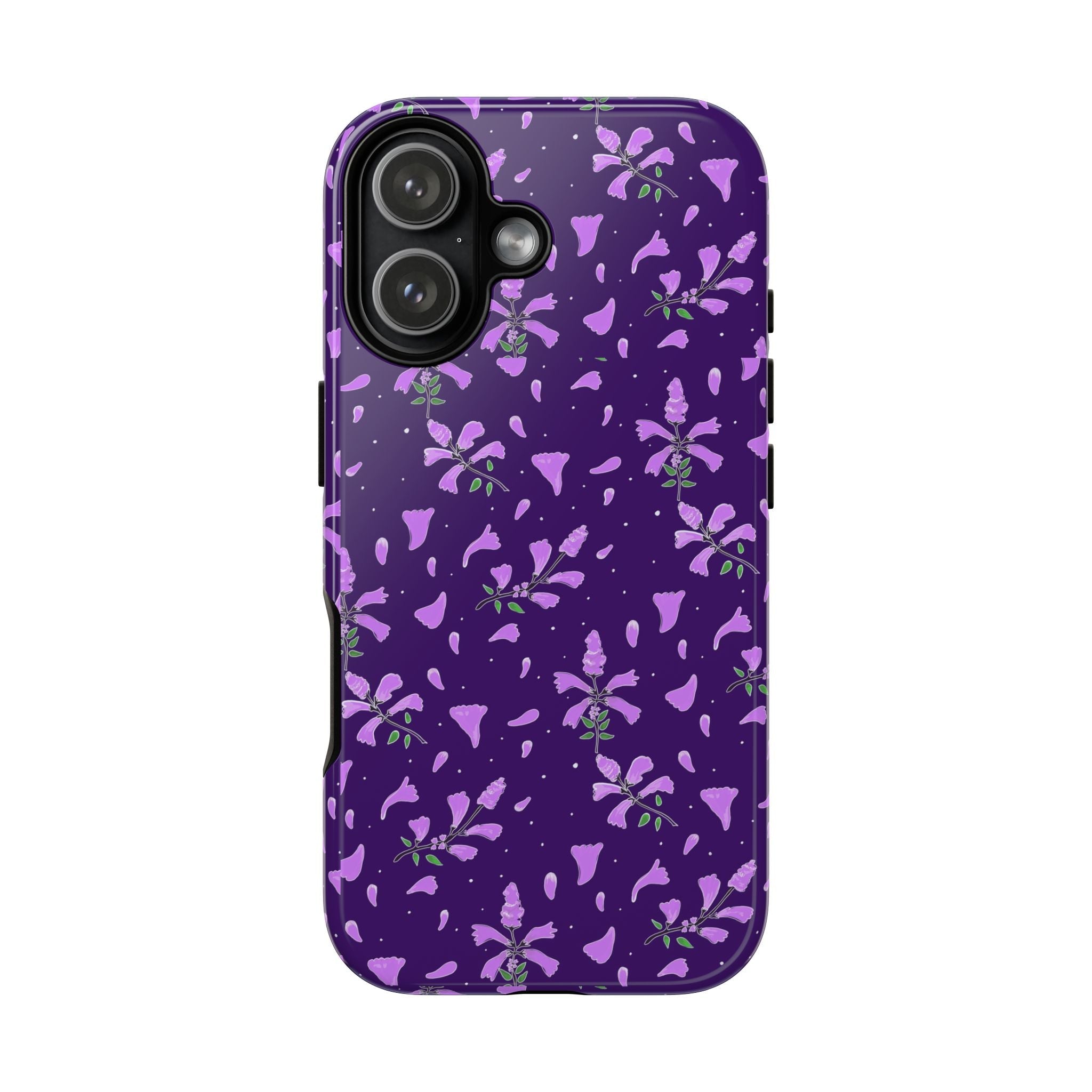 Purple Wild Flower Tough Phone Cases Printify