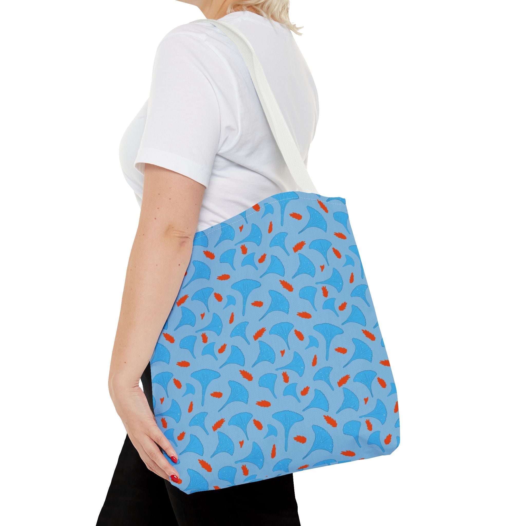 Blue Orange Breeze Original Art Tote Bag (AOP) Printify