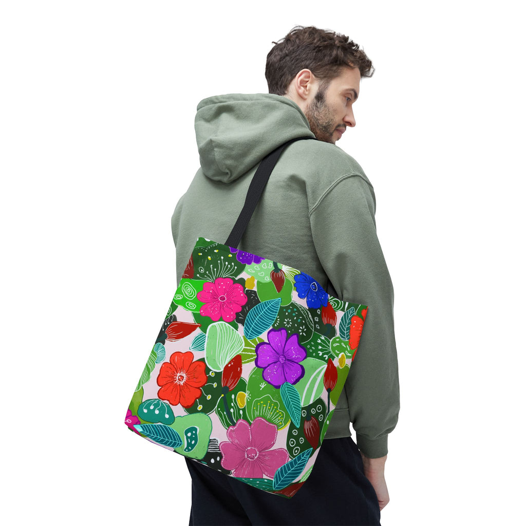 Multicolor Botanic Tote Bag