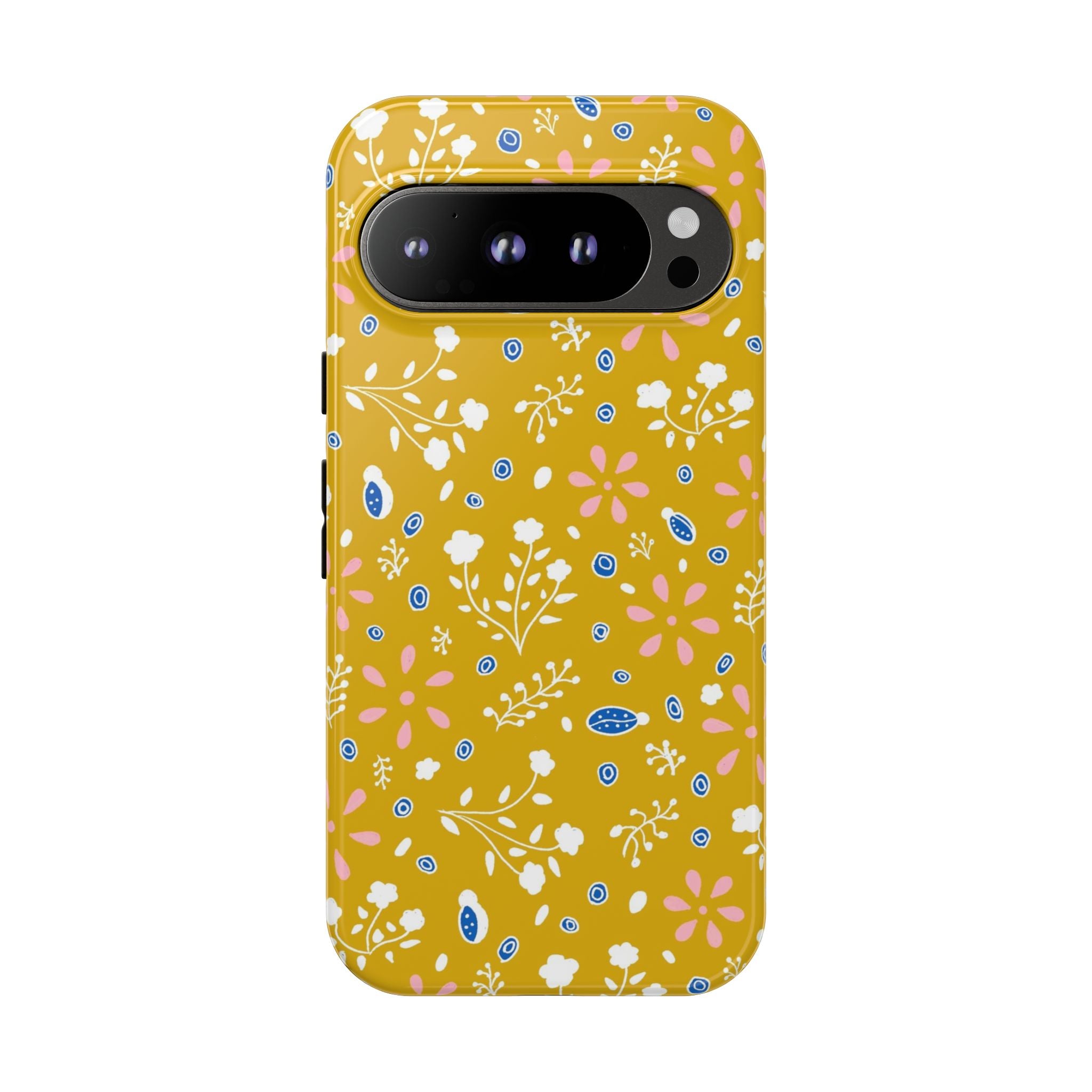 Golden Yellow Botanic Tough Cases