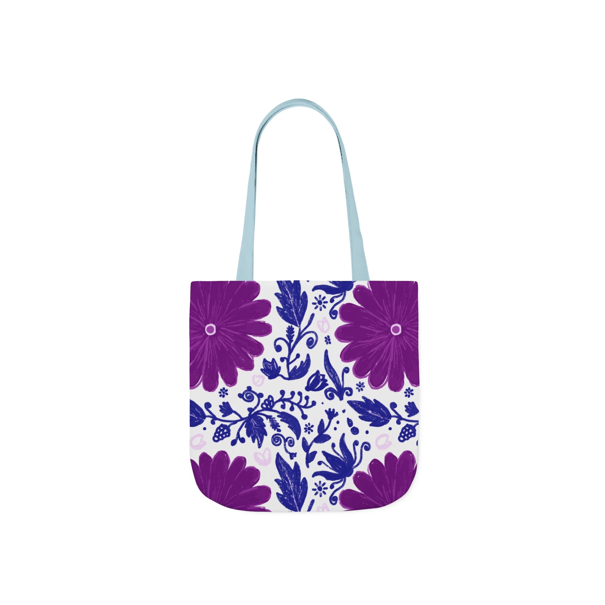 Buta Canvas Tote Bag – All-Over Print, 5 Strap Colours