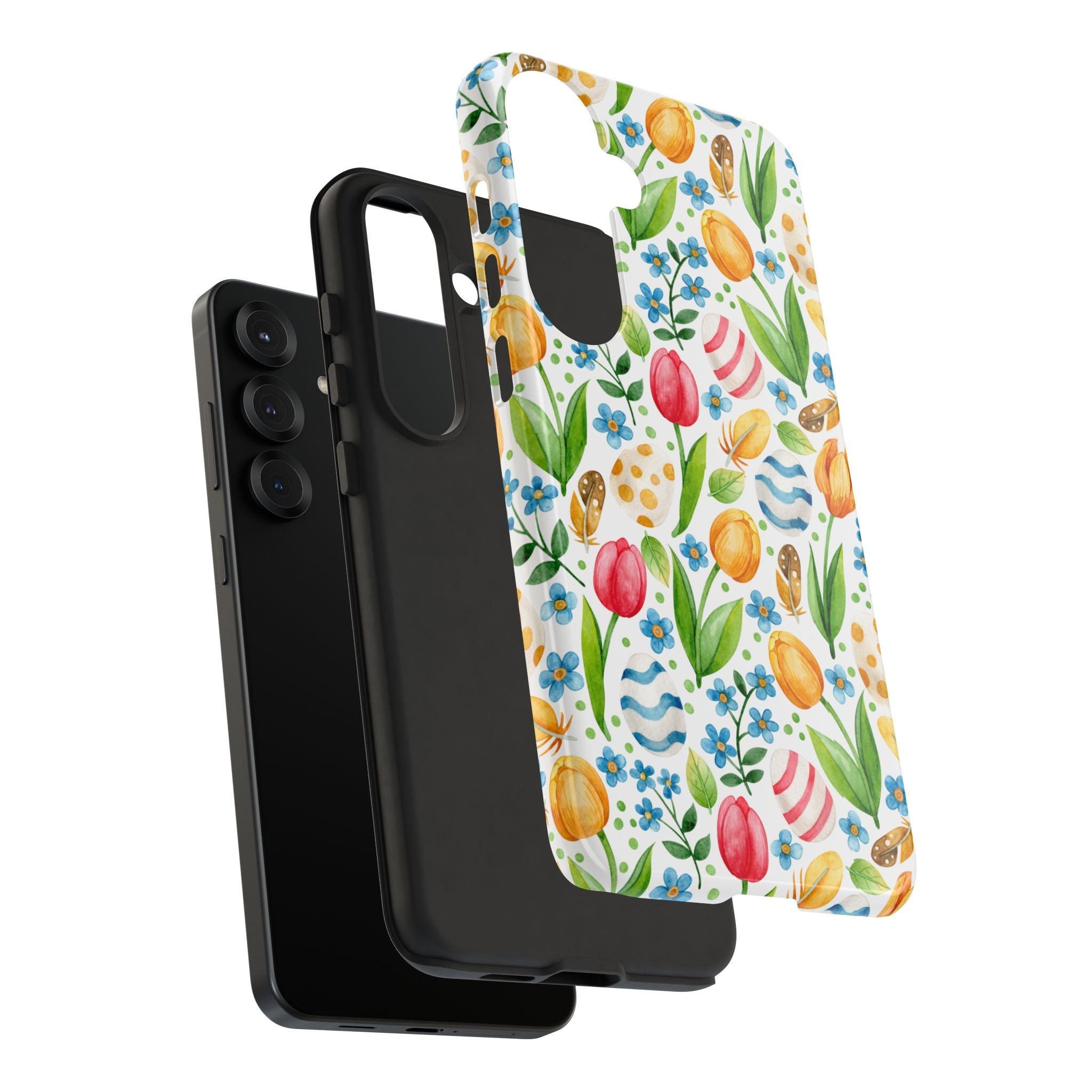Cute Tulip Egg Theme Tough Cases Printify