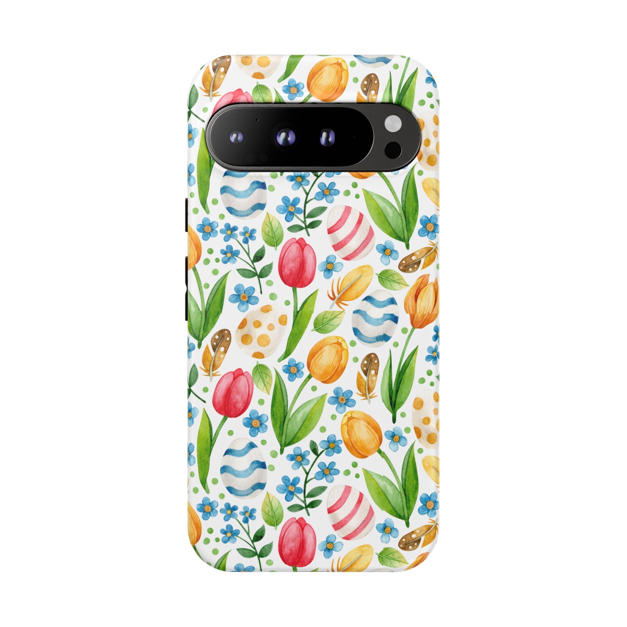 Cute Tulip Egg Theme Tough Cases Printify