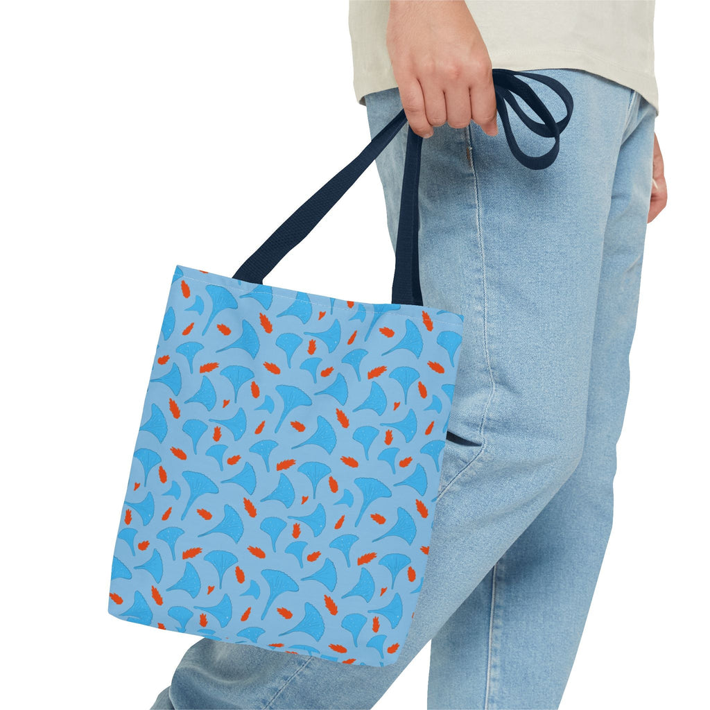 Blue Orange Breeze Original Art Tote Bag (AOP) Printify