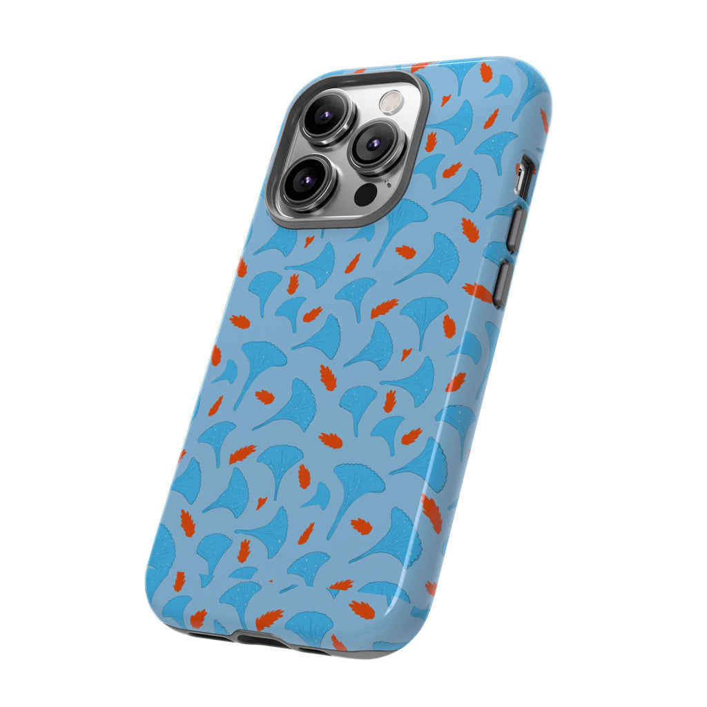 Blue Orange Odd Shape Themed Tough Cases Printify