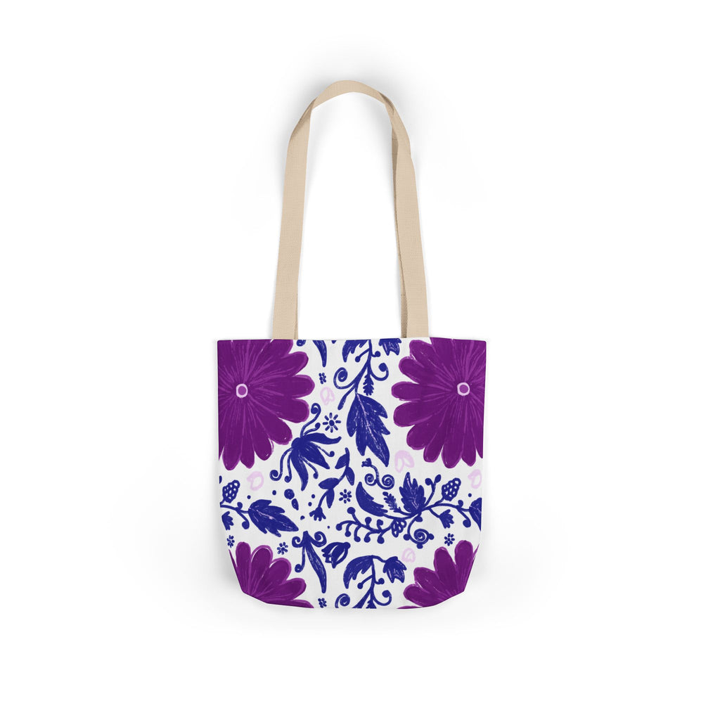Buta Canvas Tote Bag – All-Over Print, 5 Strap Colours