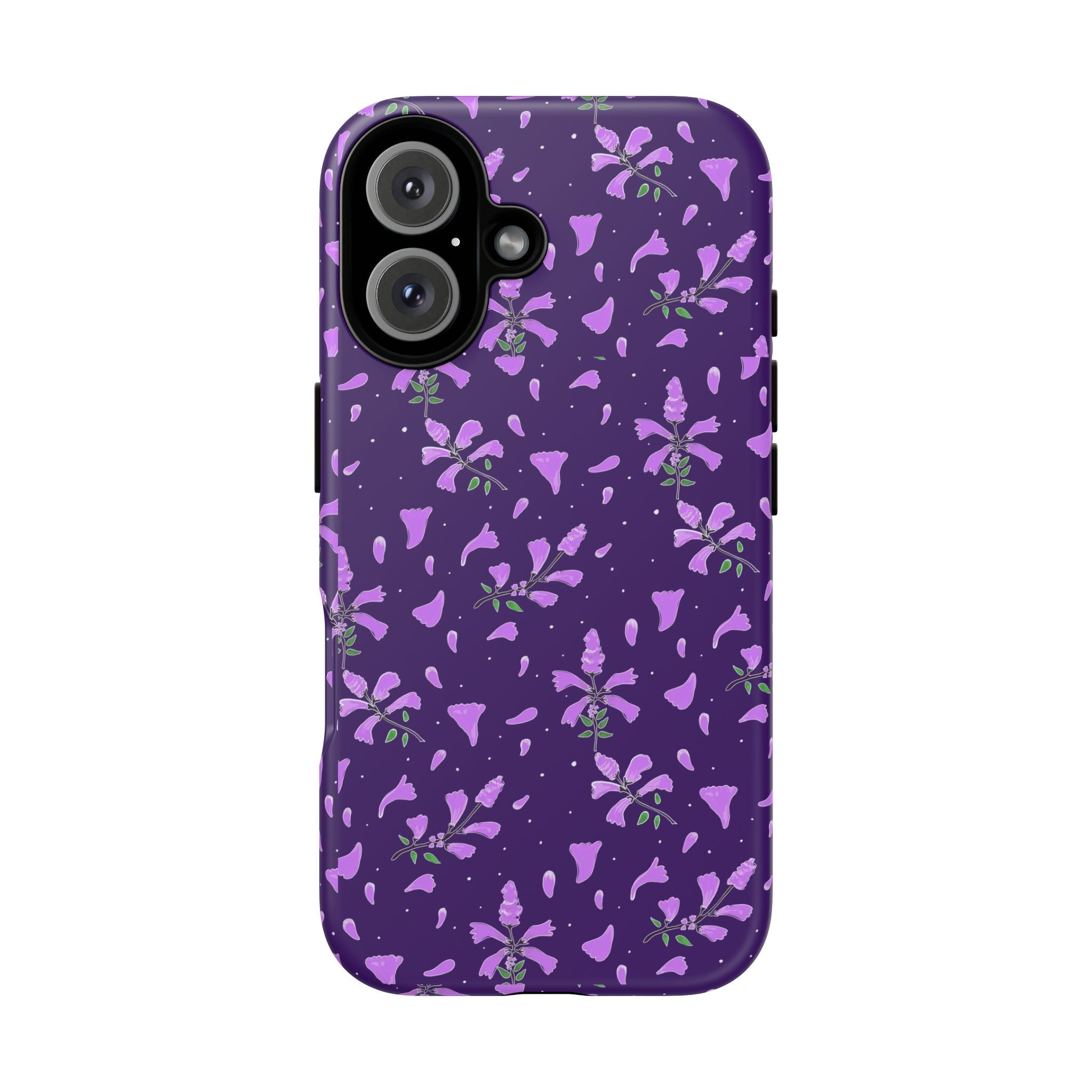 Purple Wild Flower Tough Phone Cases Printify
