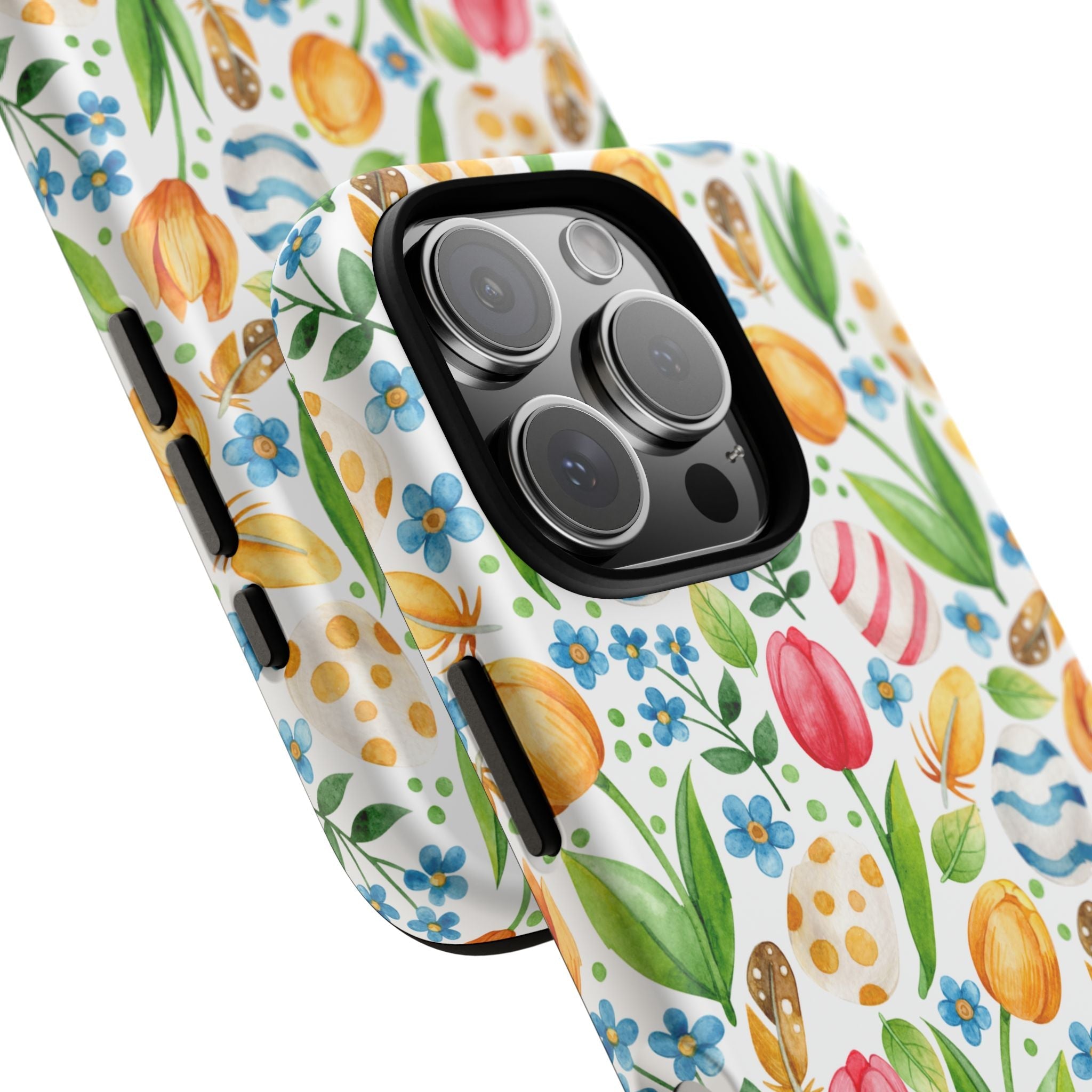 Cute Tulip Egg Theme Tough Cases Printify