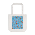 Blue Orange Sea Hand Designed Prints Cotton Tote Bag Printify