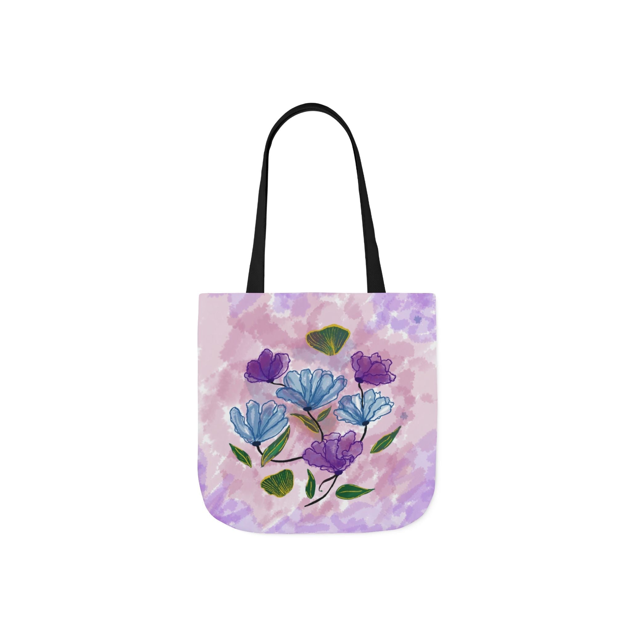 Wild Botanic Water Colour Hand Designed Canvas Tote Bag Printify