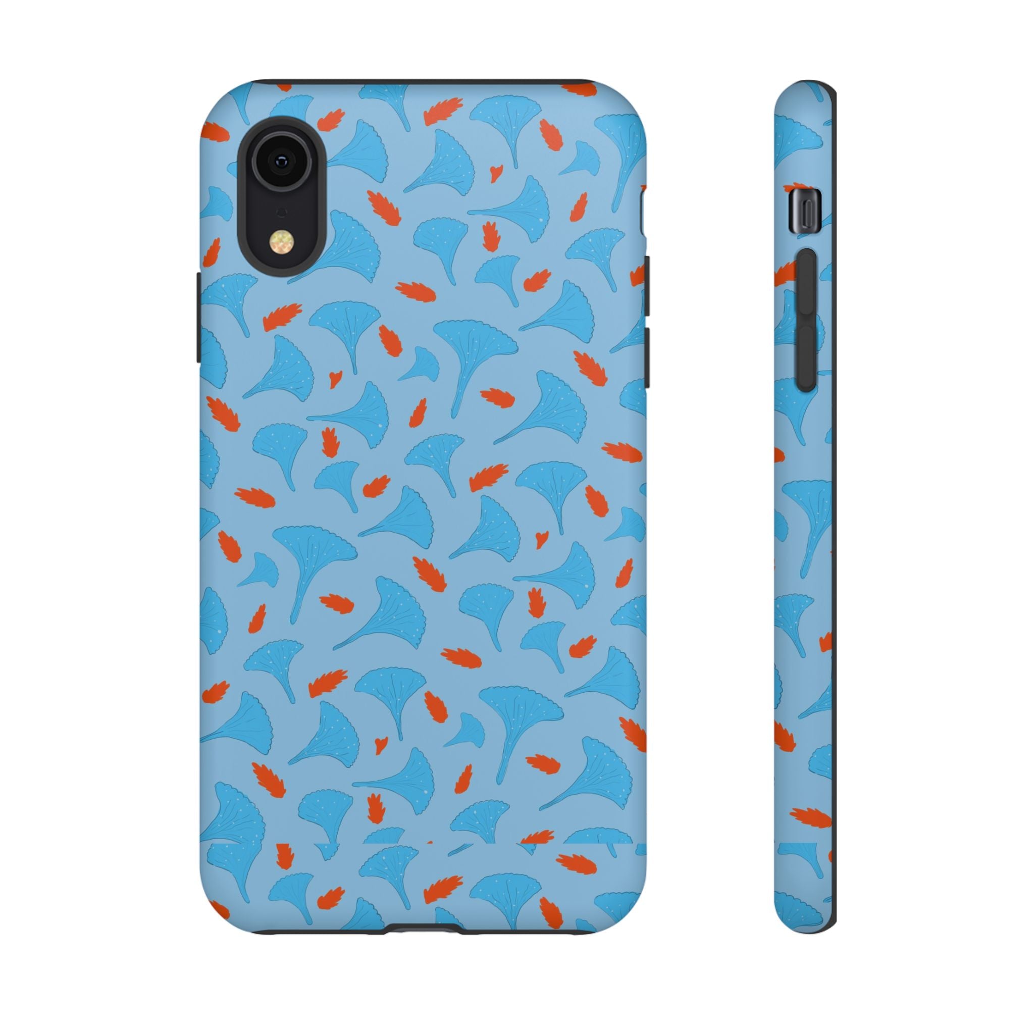 Blue Orange Odd Shape Themed Tough Cases Printify