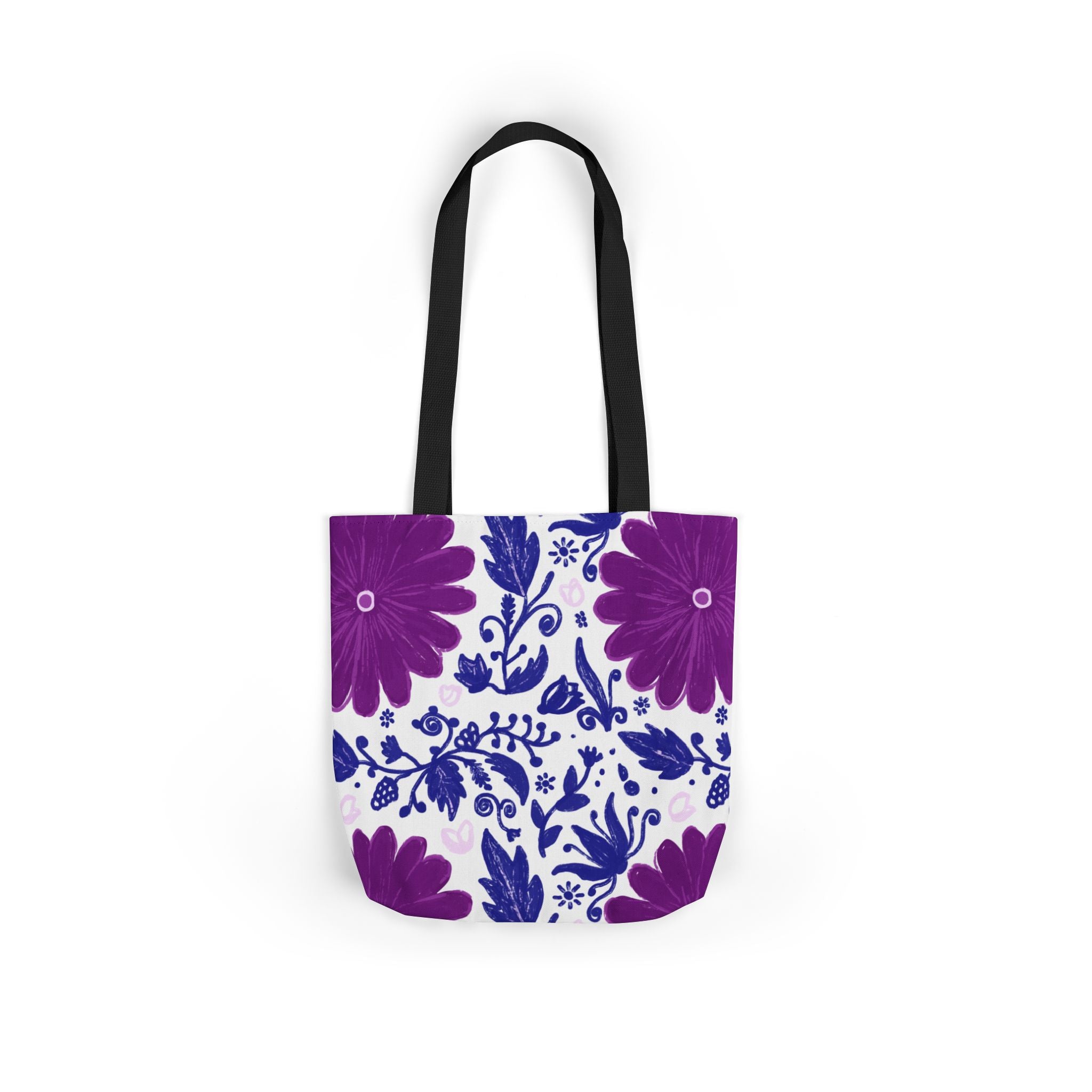 Buta Canvas Tote Bag – All-Over Print, 5 Strap Colours