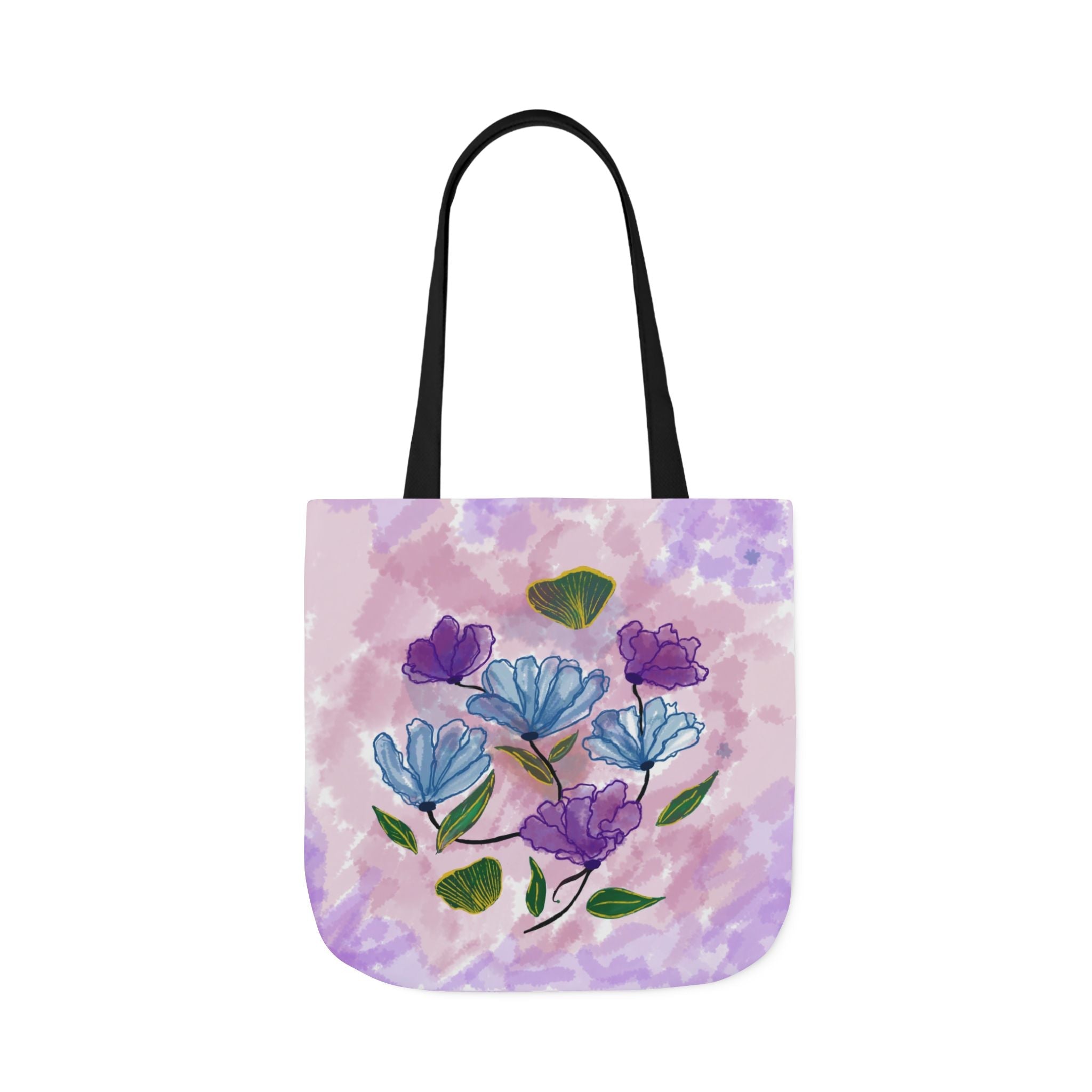 Wild Botanic Water Colour Hand Designed Canvas Tote Bag Printify