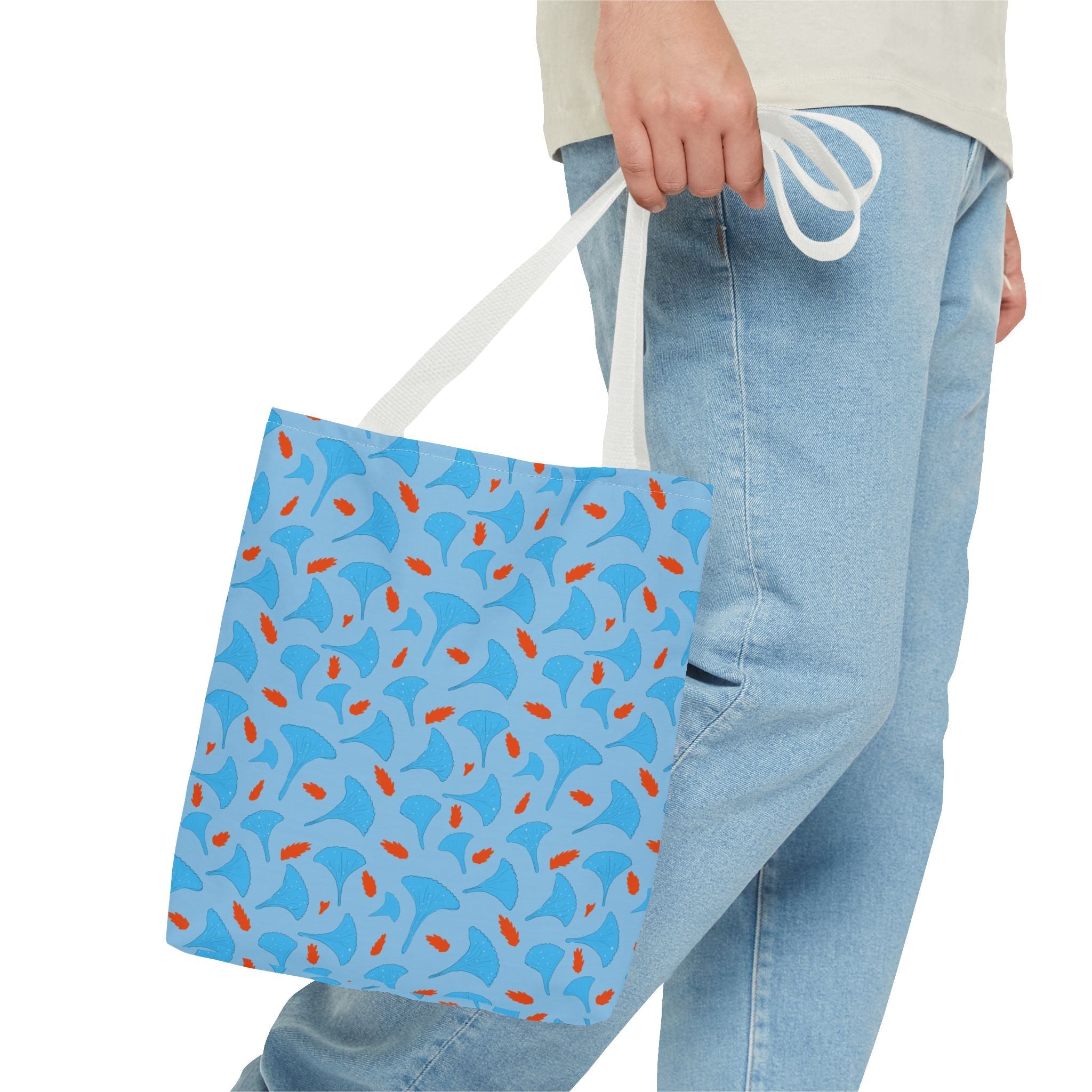 Blue Orange Breeze Original Art Tote Bag (AOP) Printify