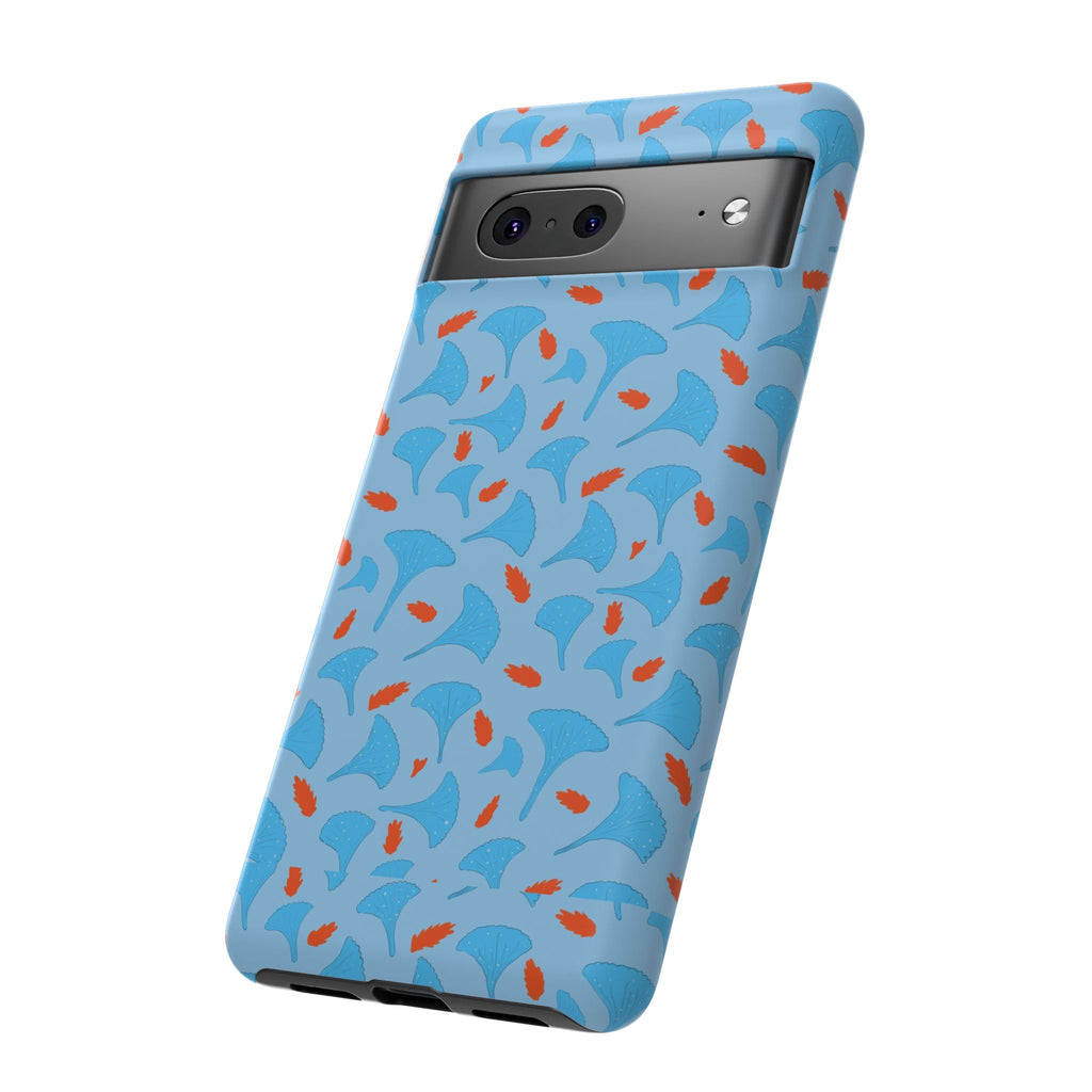 Blue Orange Odd Shape Themed Tough Cases Printify