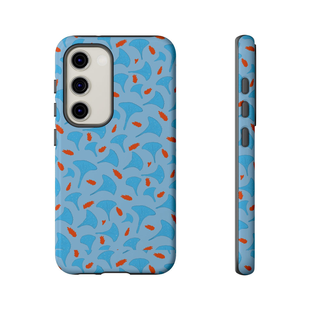 Blue Orange Odd Shape Themed Tough Cases Printify