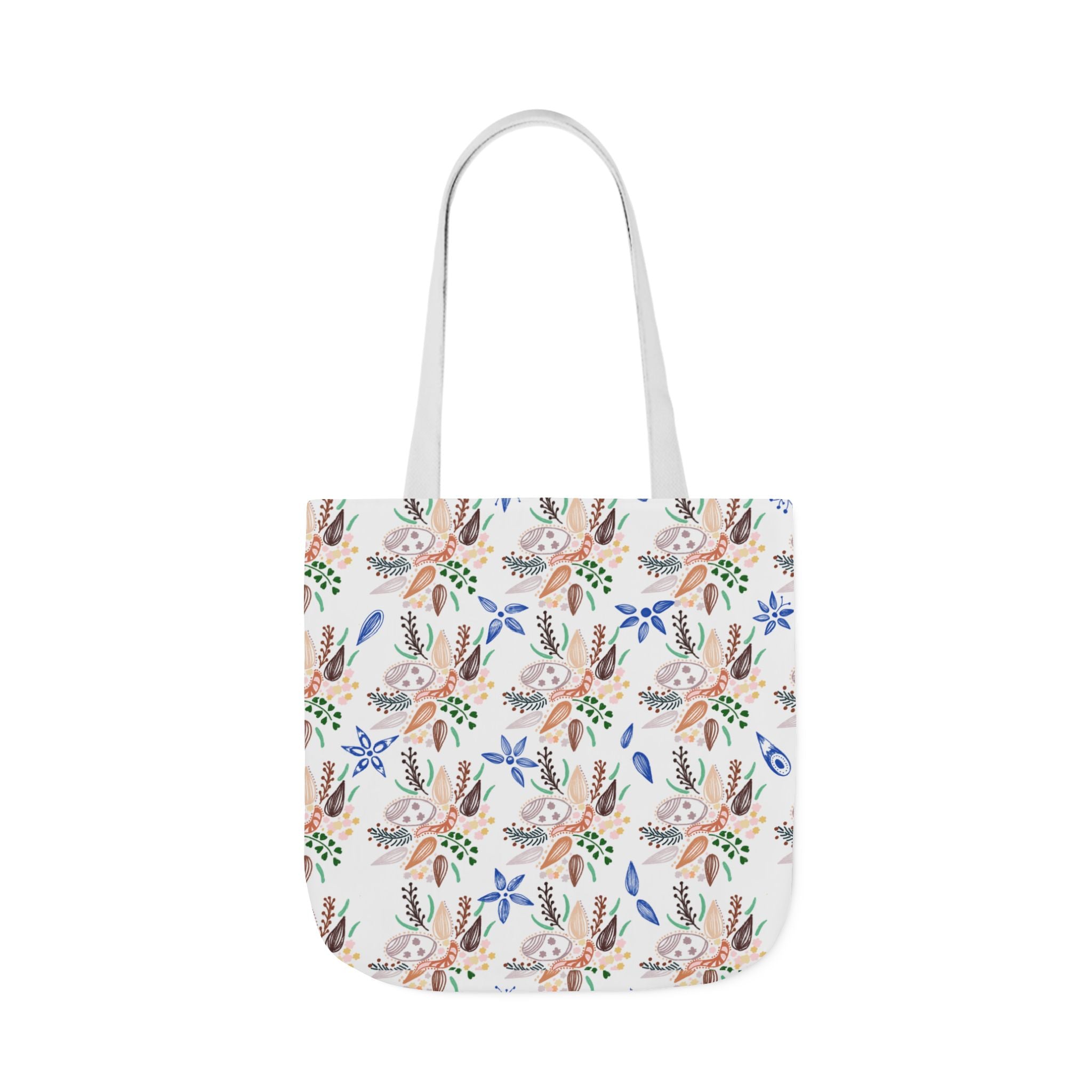 Baati Canvas Tote Bag – All-Over Print, 5 Strap Colours