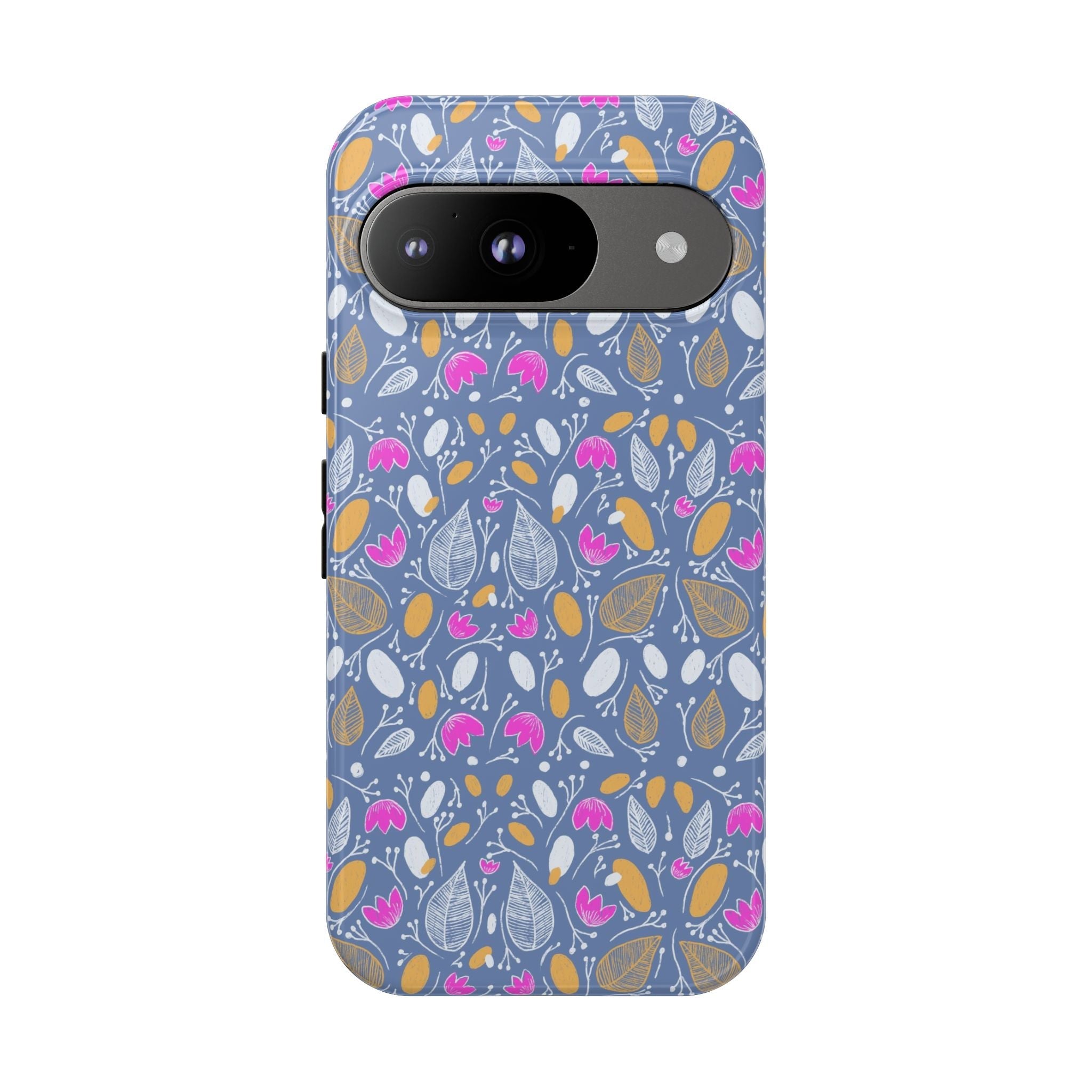 Abstract Grey Small BotanicThemed Tough Cases-Matte and Glossy Printify