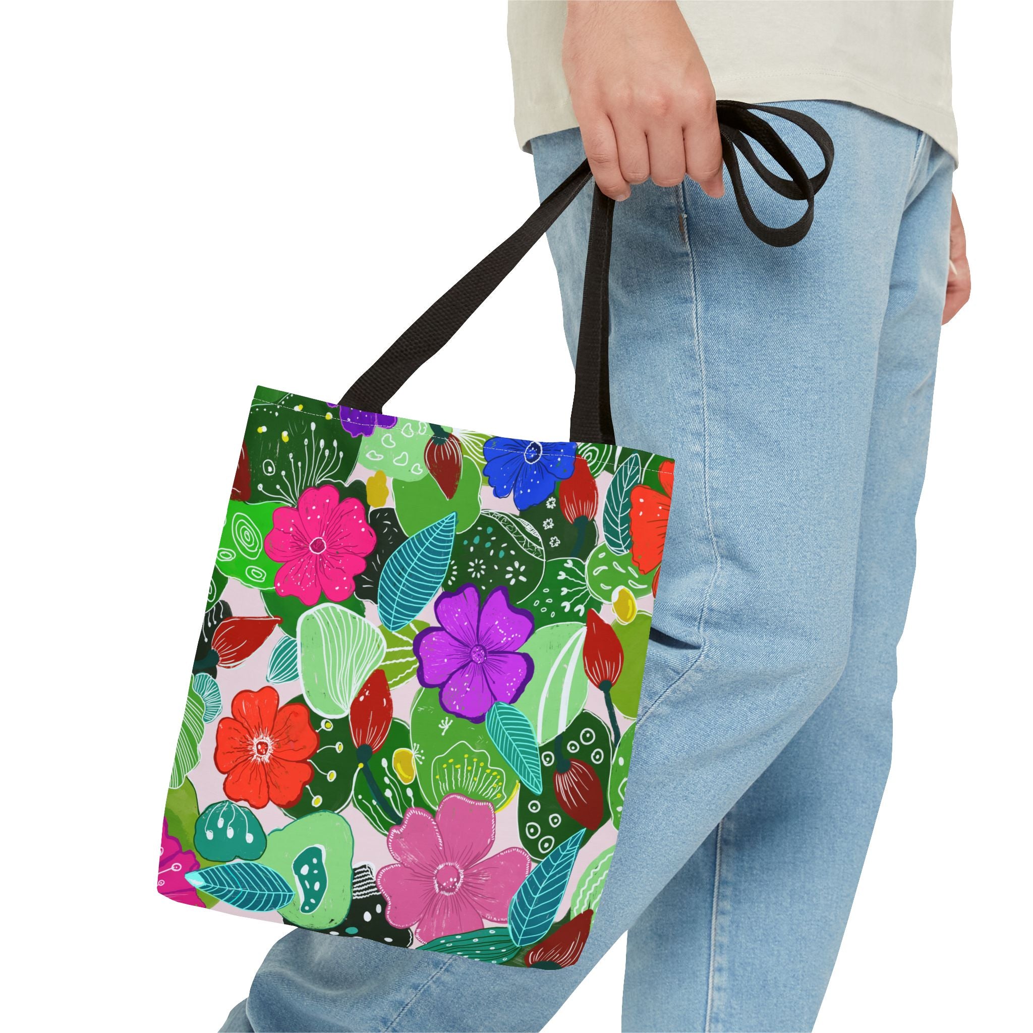 Multicolor Botanic Tote Bag