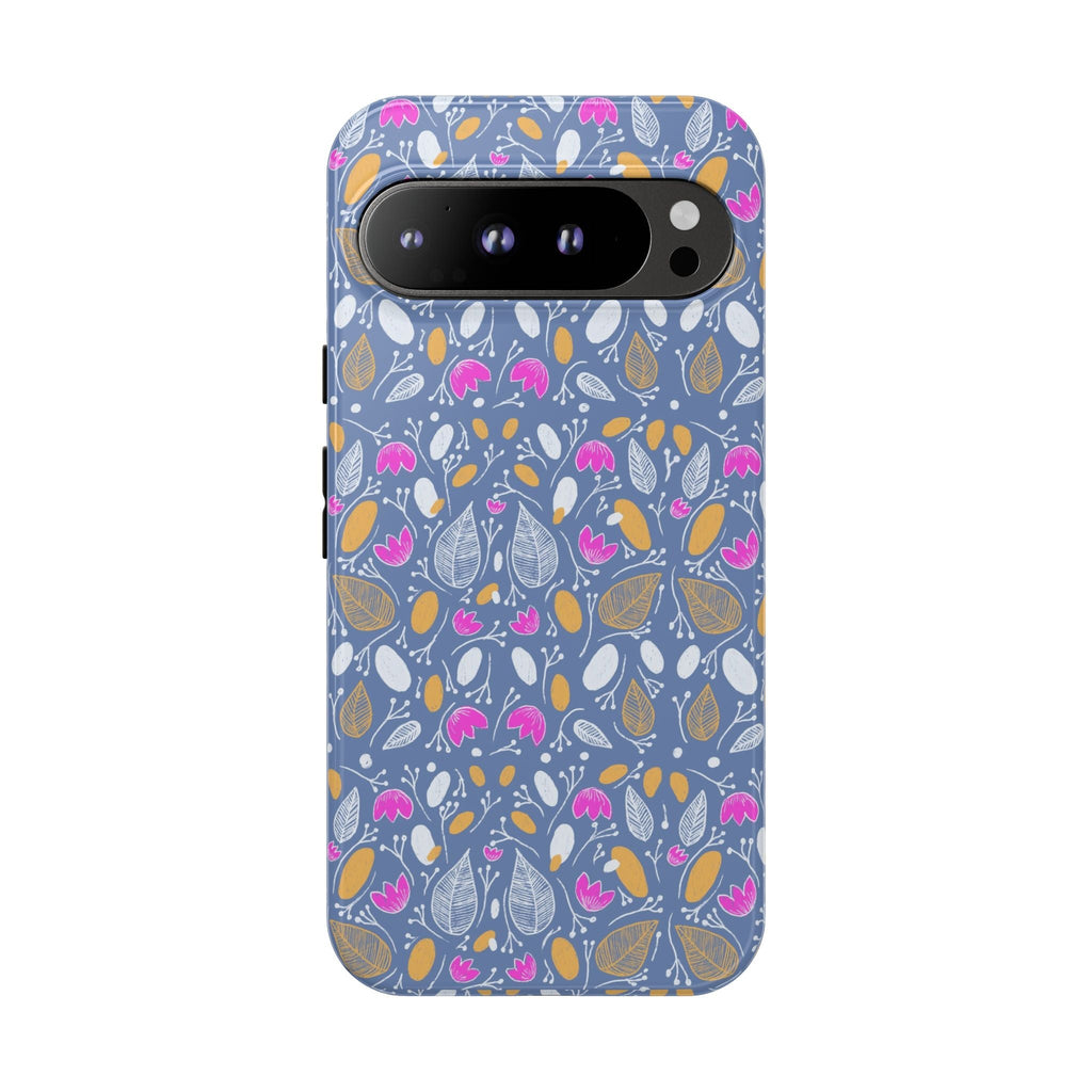 Abstract Grey Small BotanicThemed Tough Cases-Matte and Glossy Printify