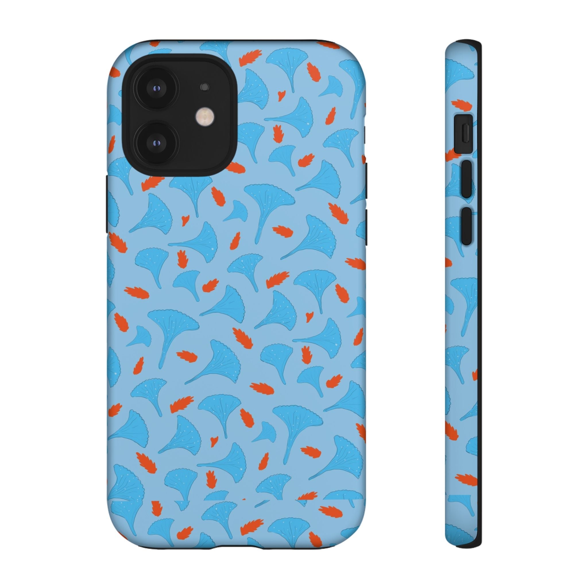 Blue Orange Odd Shape Themed Tough Cases Printify