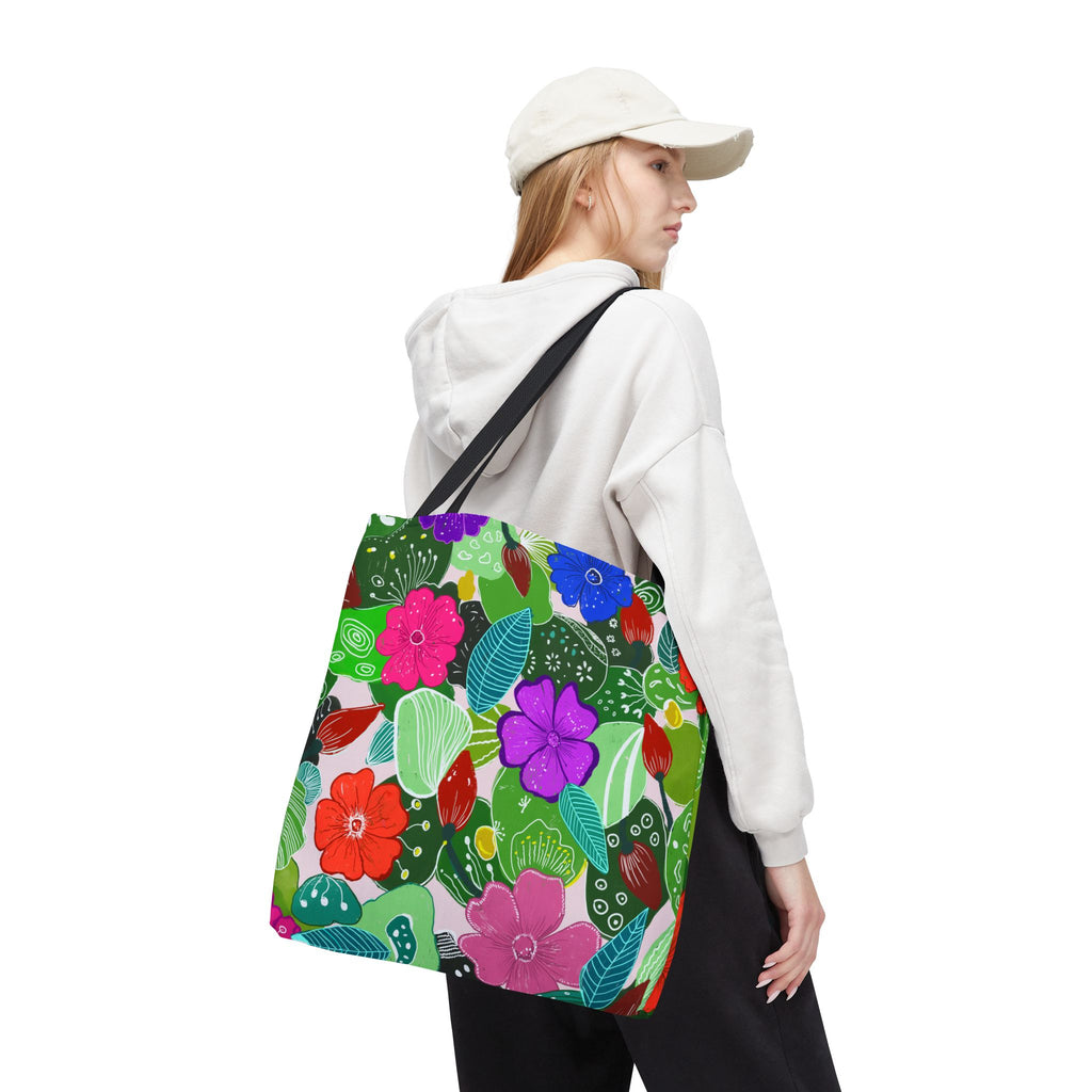 Multicolor Botanic Tote Bag