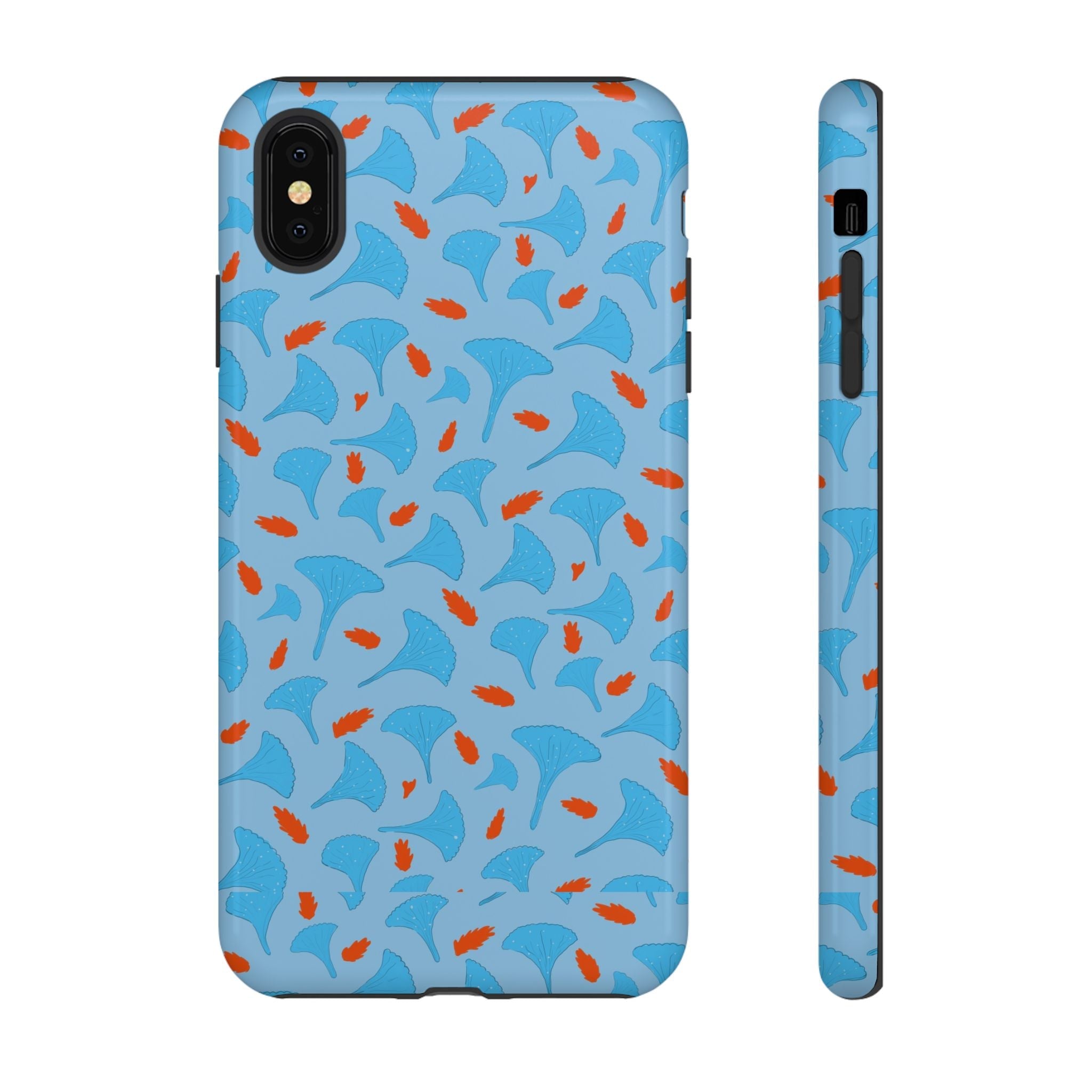 Blue Orange Odd Shape Themed Tough Cases Printify