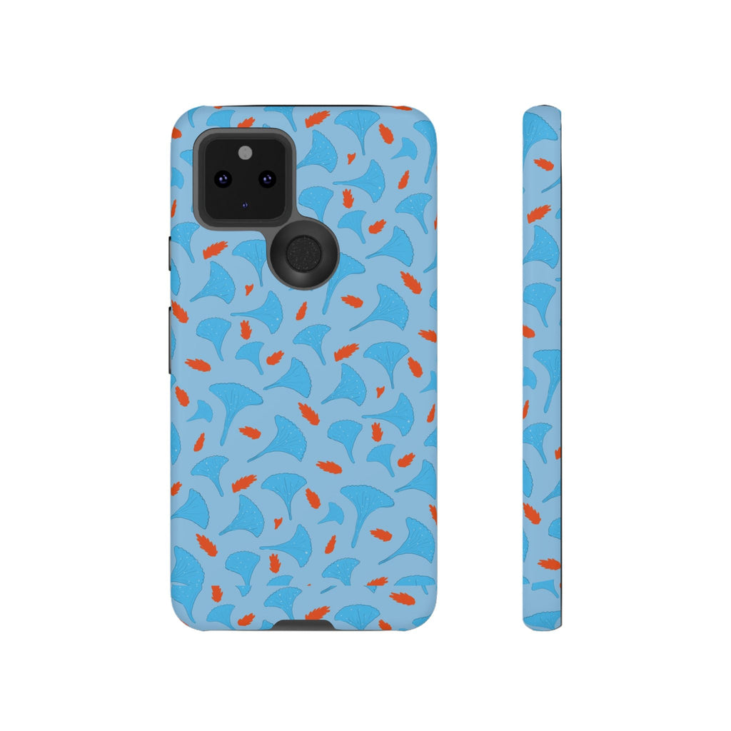 Blue Orange Odd Shape Themed Tough Cases Printify