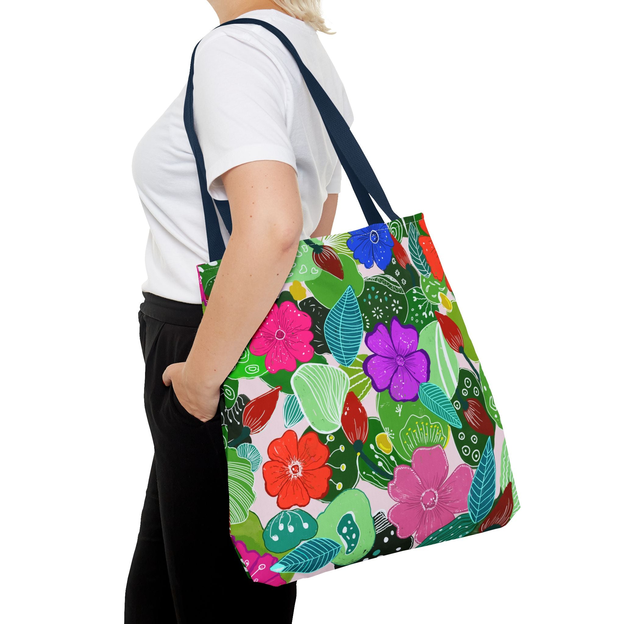 Multicolor Botanic Tote Bag