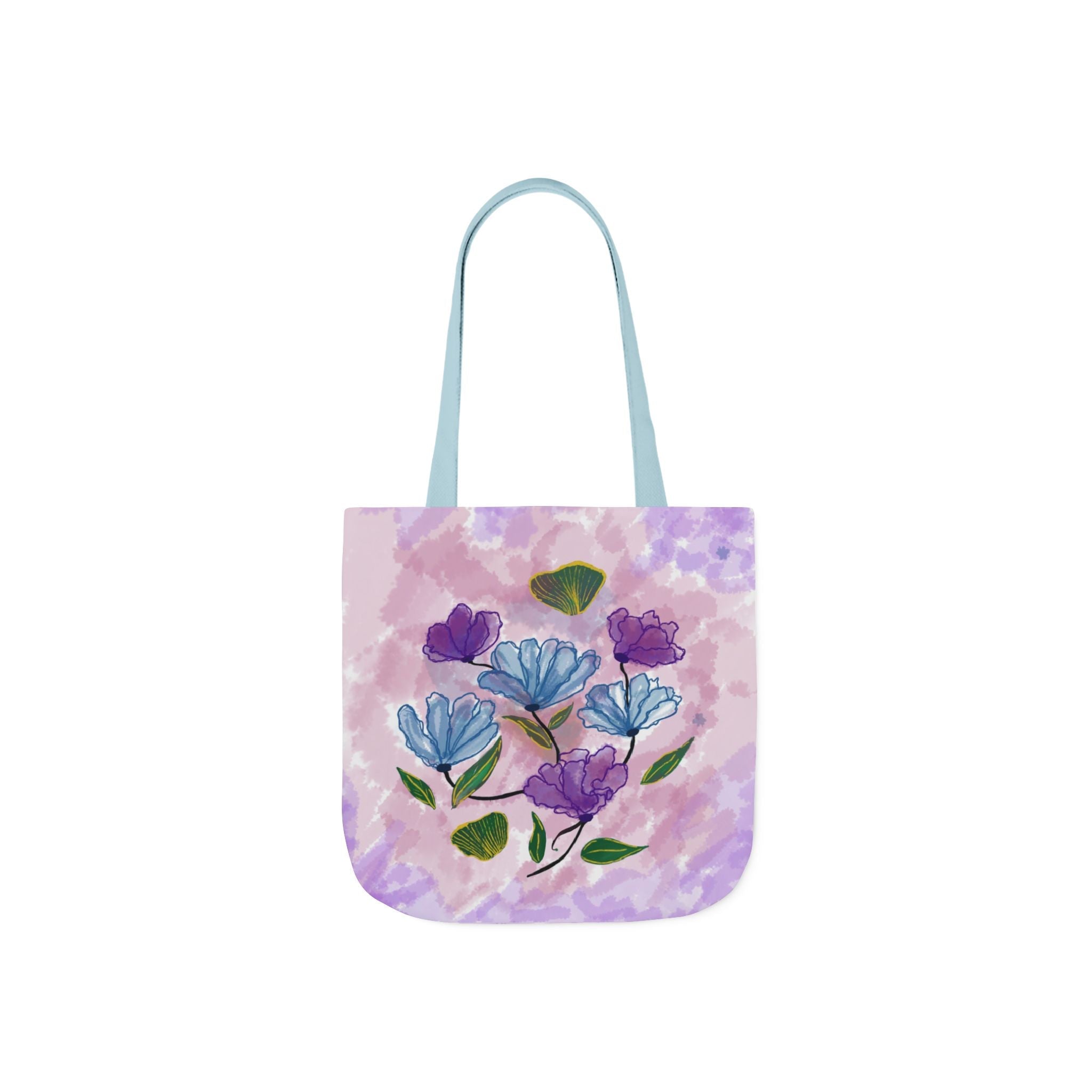 Wild Botanic Water Colour Hand Designed Canvas Tote Bag Printify