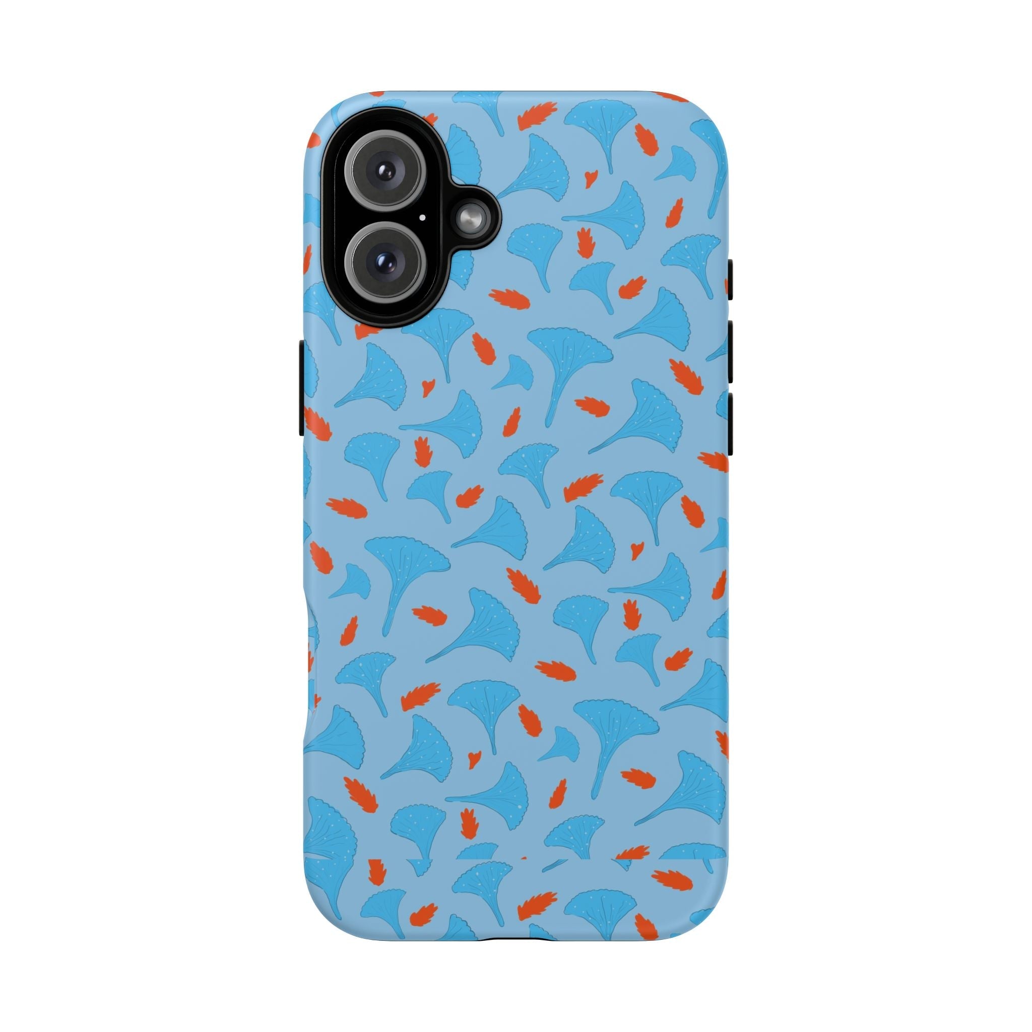 Blue Orange Odd Shape Themed Tough Cases Printify