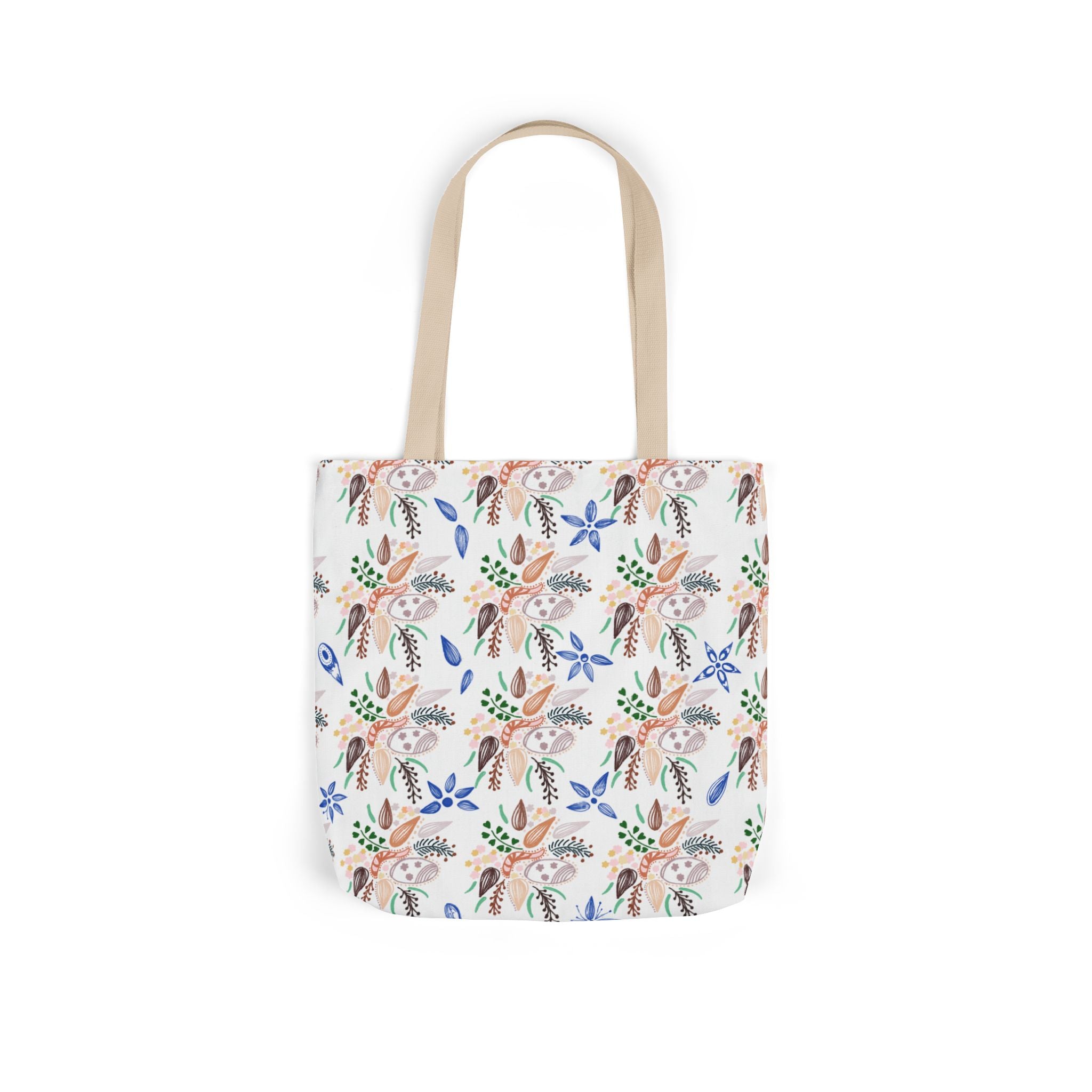 Baati Canvas Tote Bag – All-Over Print, 5 Strap Colours