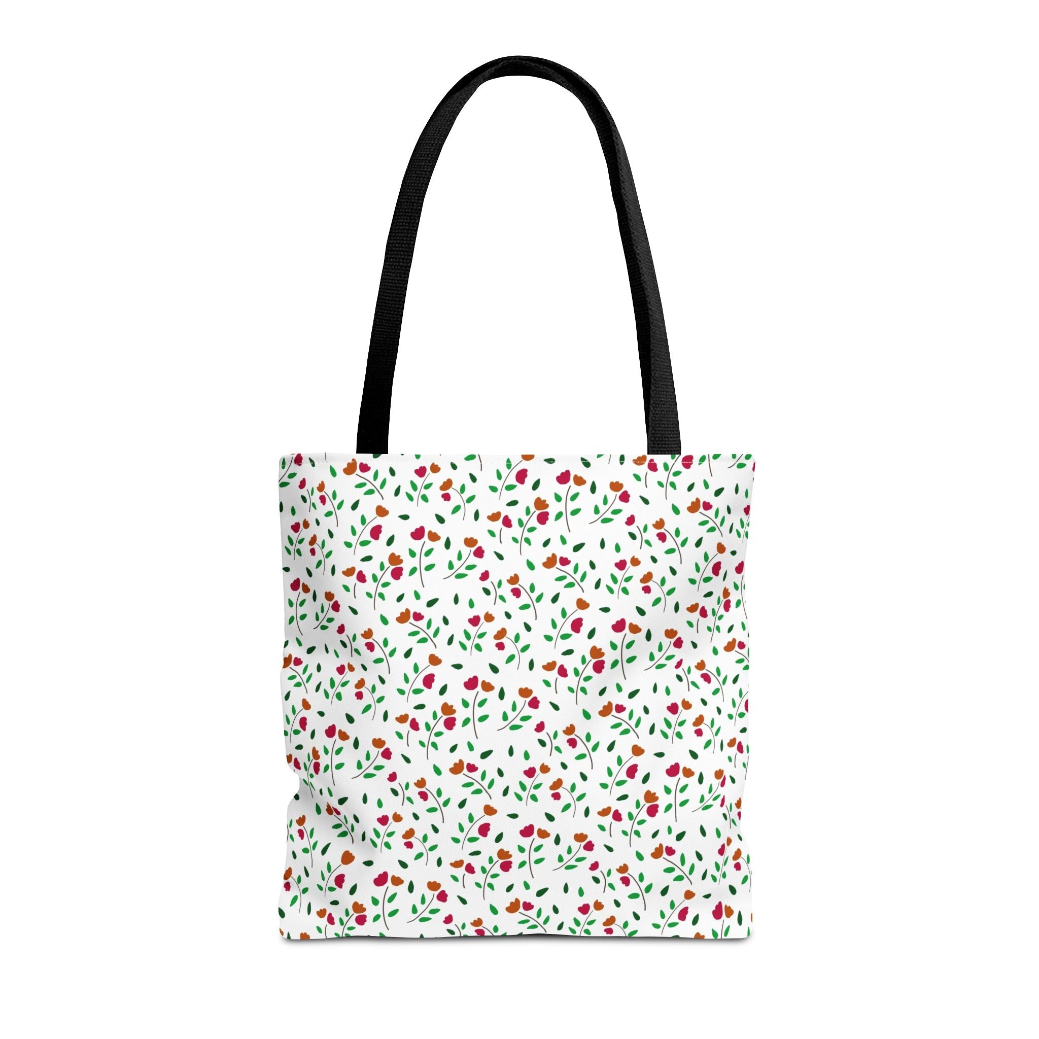 Mini Flora Hand Designed Prints Tote Bag (AOP) Printify