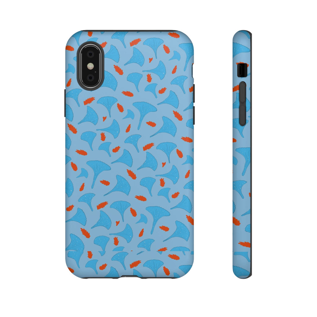 Blue Orange Odd Shape Themed Tough Cases Printify