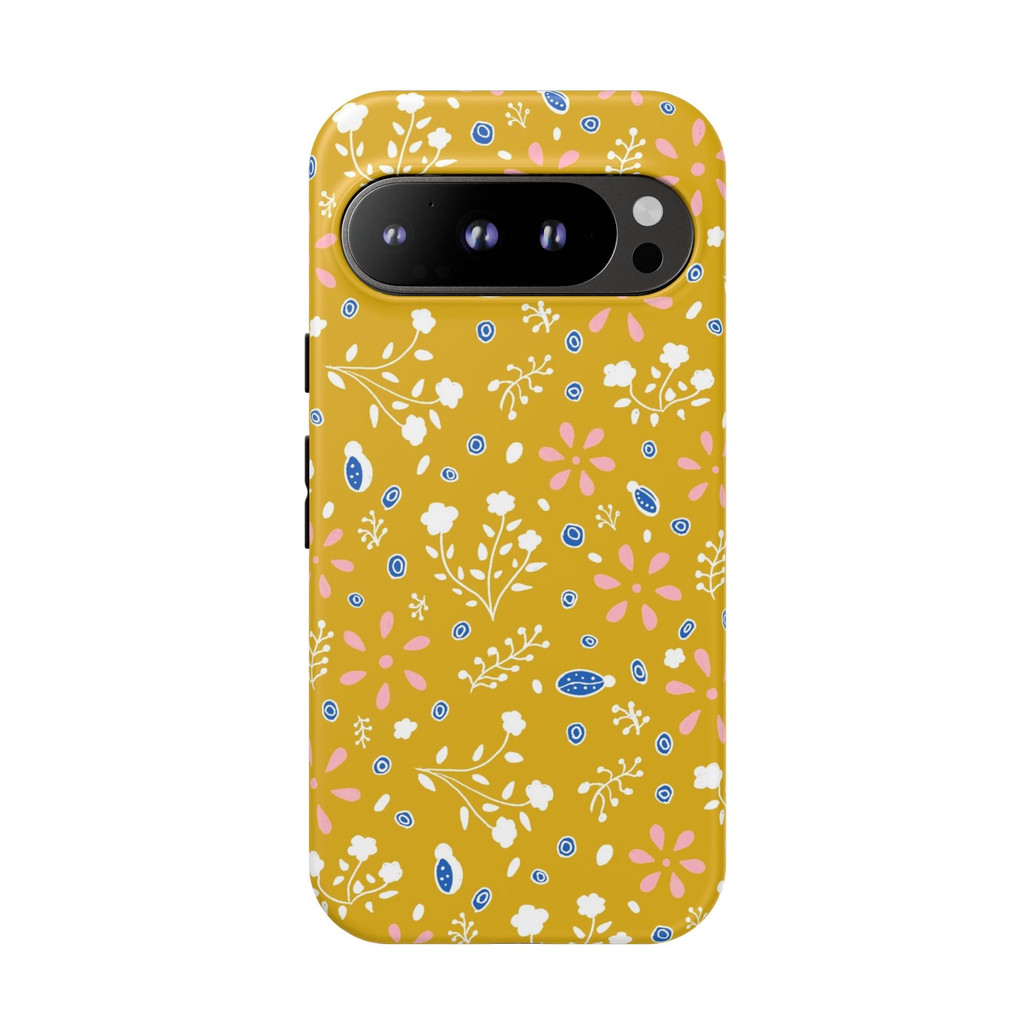 Golden Yellow Botanic Tough Cases