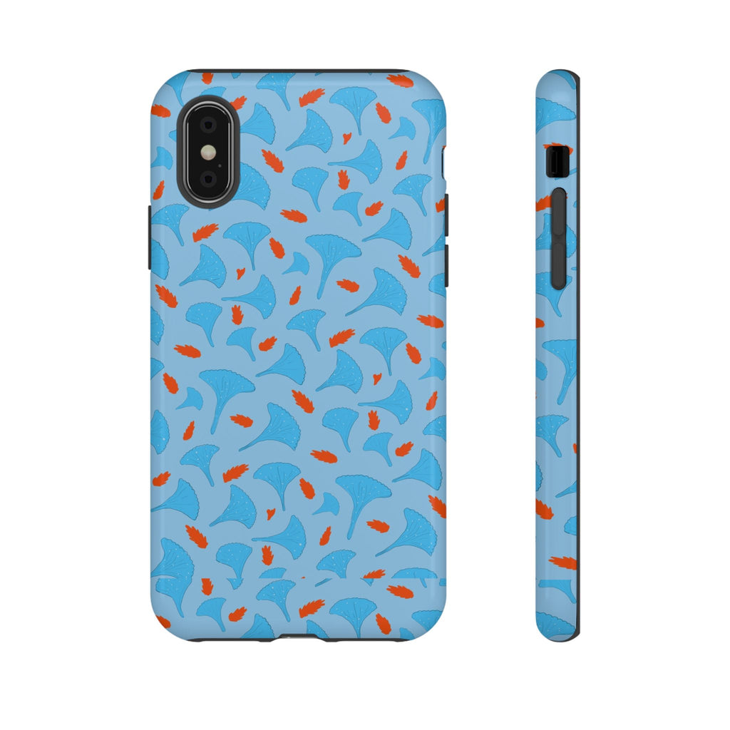Blue Orange Odd Shape Themed Tough Cases Printify