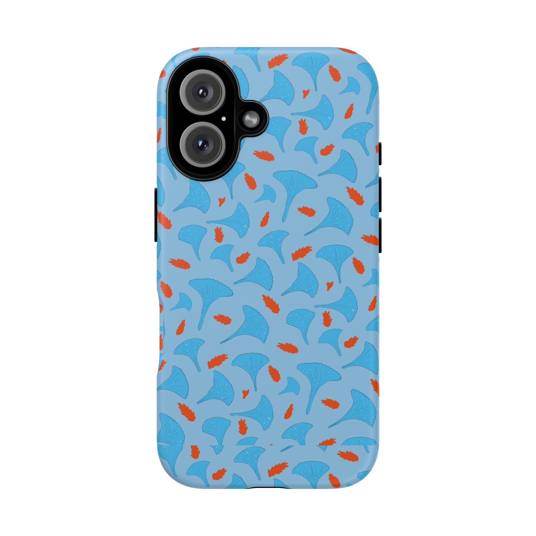 Blue Orange Odd Shape Themed Tough Cases Printify