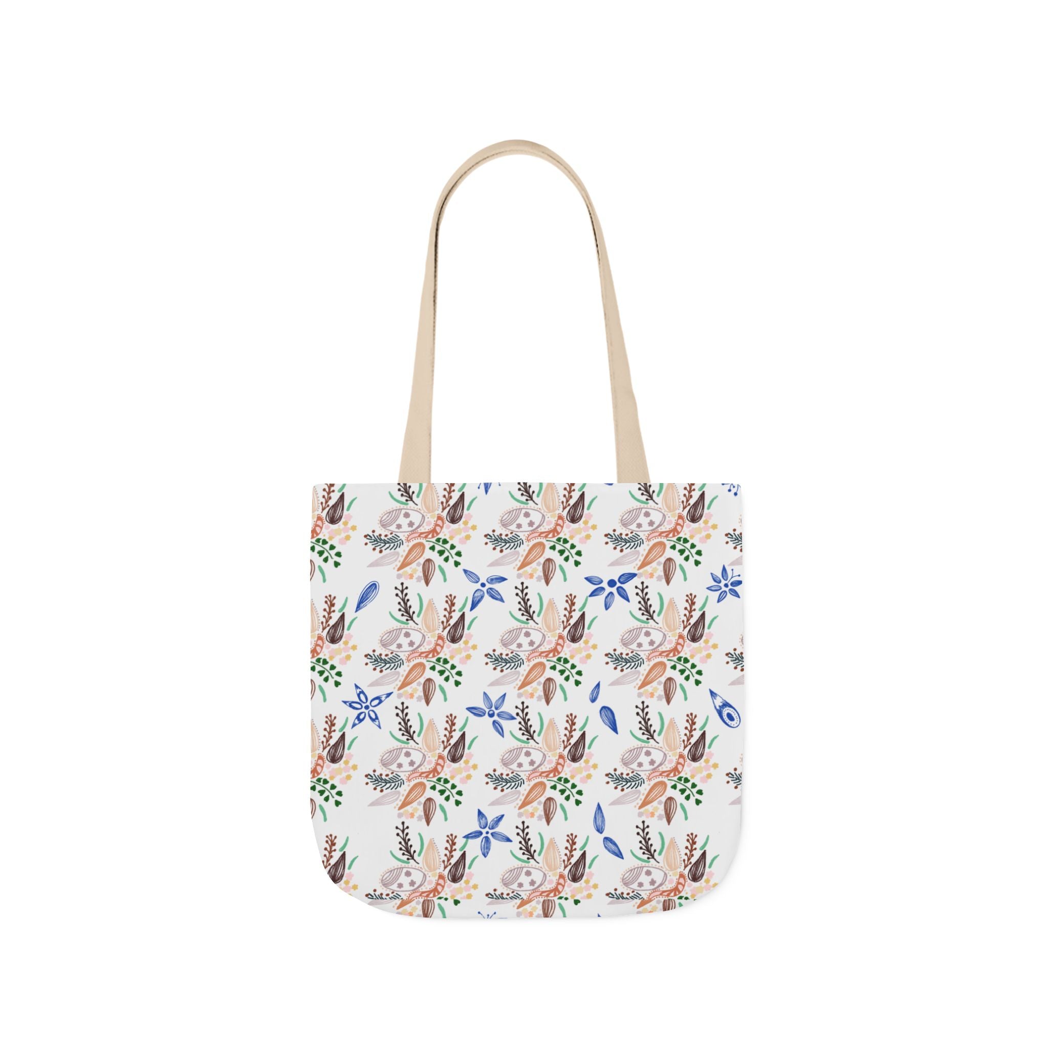Baati Canvas Tote Bag – All-Over Print, 5 Strap Colours