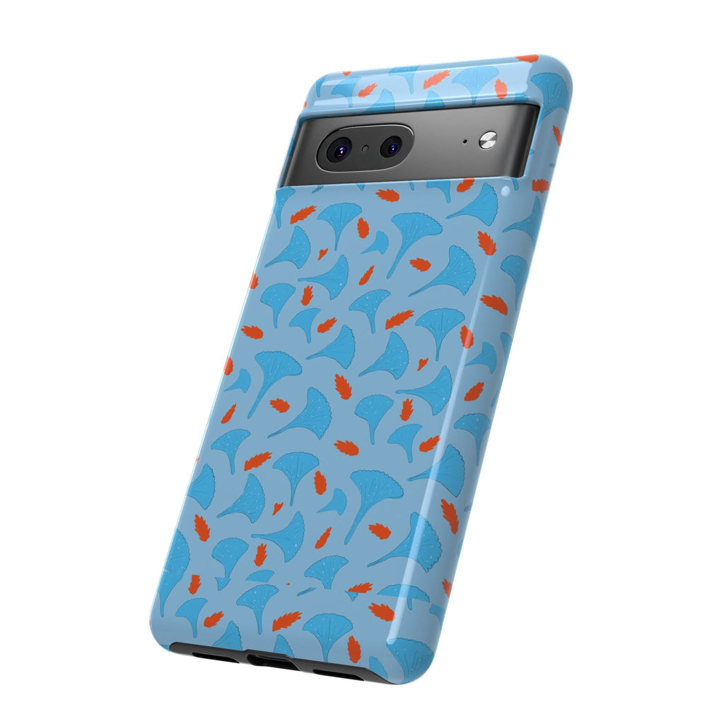 Blue Orange Odd Shape Themed Tough Cases Printify