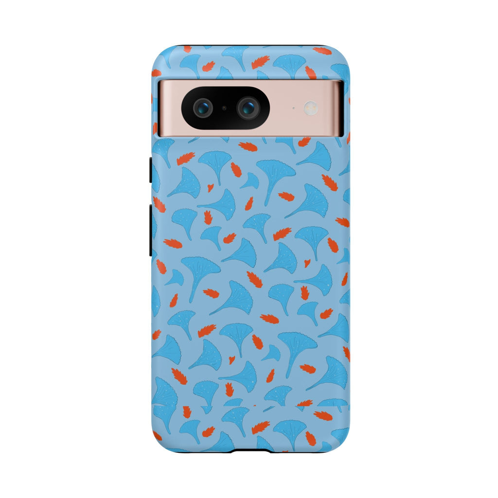Blue Orange Odd Shape Themed Tough Cases Printify