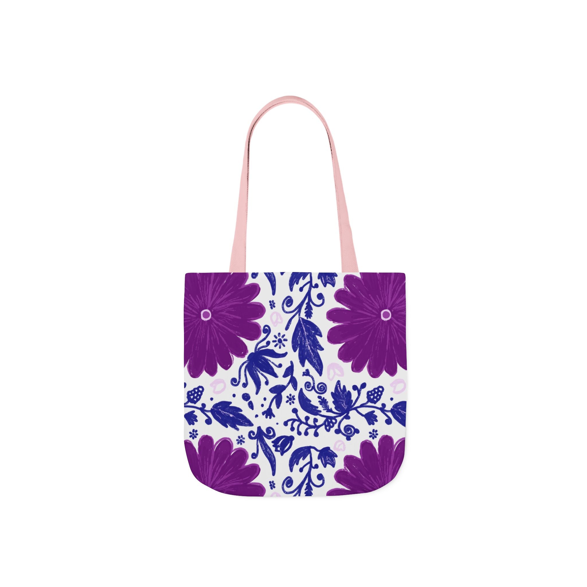 Buta Canvas Tote Bag – All-Over Print, 5 Strap Colours