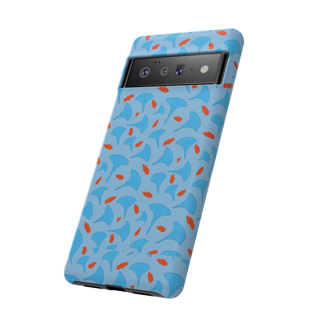 Blue Orange Odd Shape Themed Tough Cases Printify