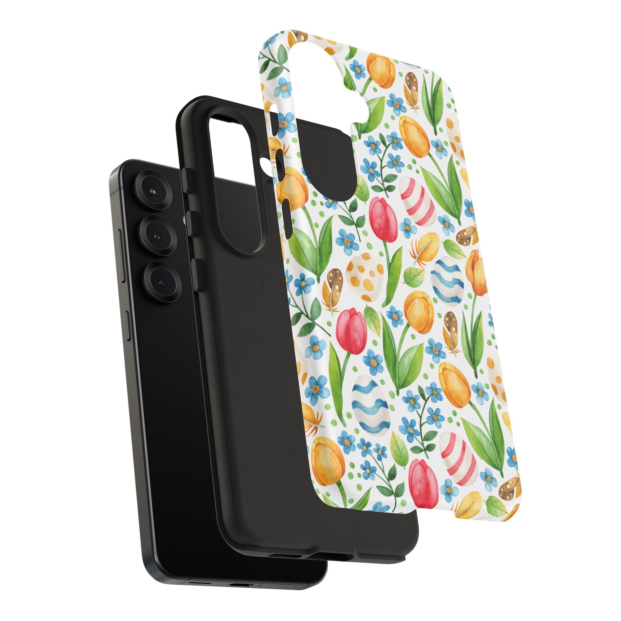 Cute Tulip Egg Theme Tough Cases Printify
