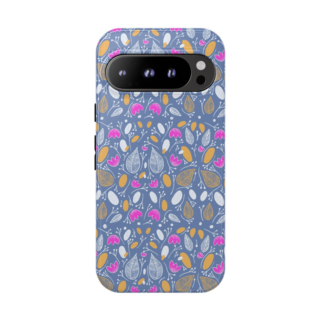 Abstract Grey Small BotanicThemed Tough Cases-Matte and Glossy Printify